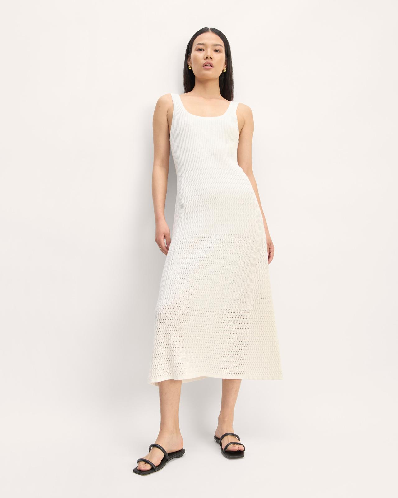 Womens Crochet Knit Tank Dress by Everlane Product Image