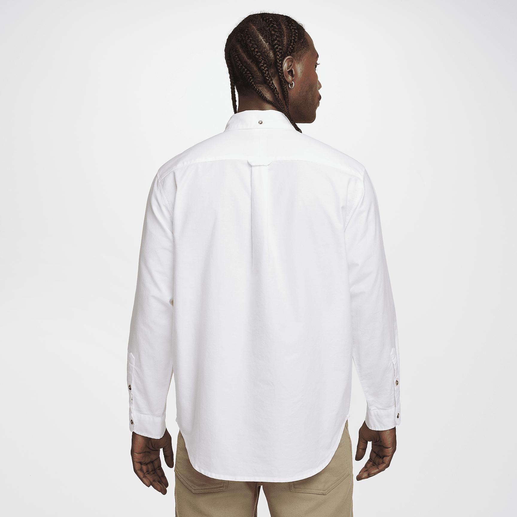 Nike Life Men's Long-Sleeve Oxford Button-Down Shirt Product Image