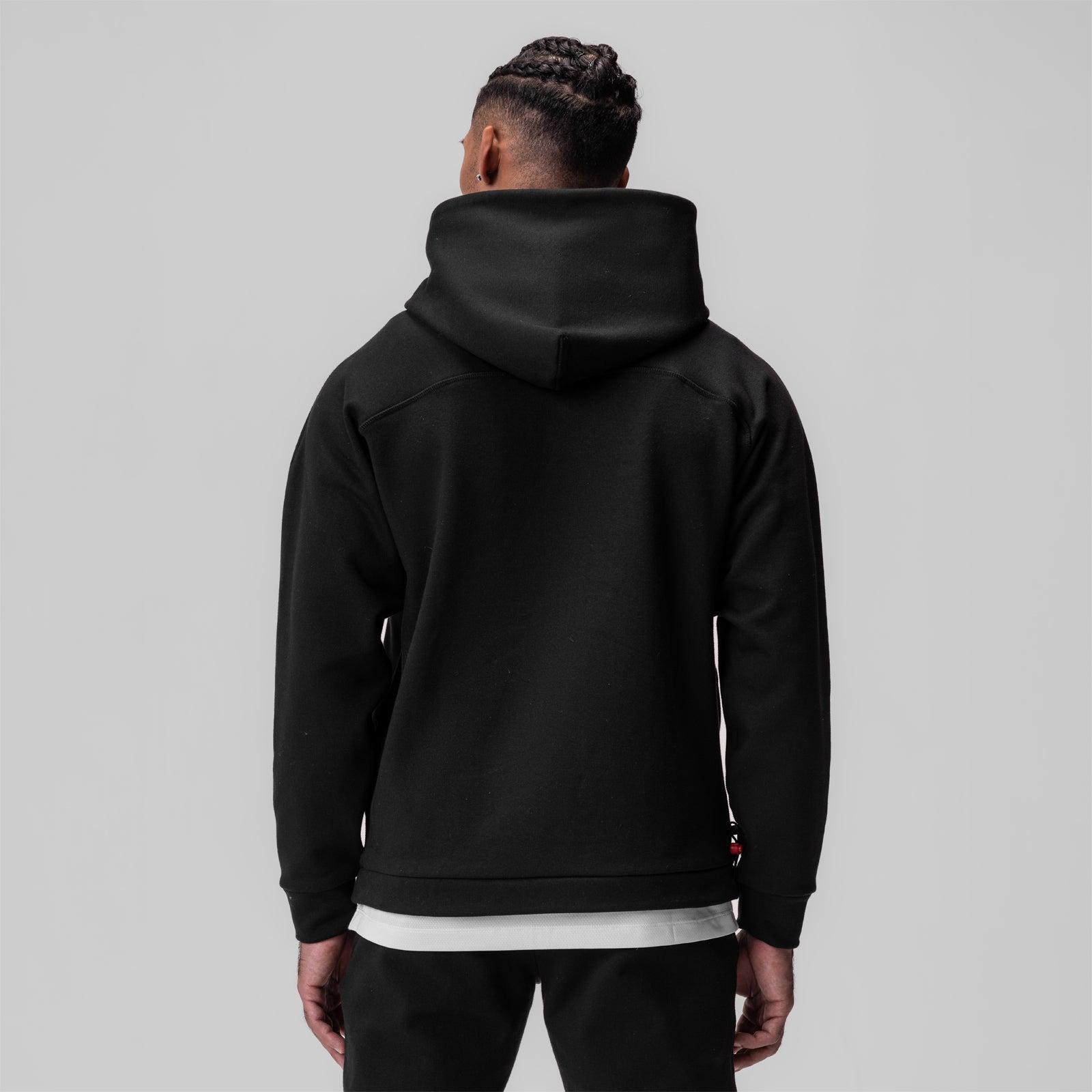 0905. Tech-Terry™ Weather-Ready Training Hoodie - Black "ASRV" Product Image