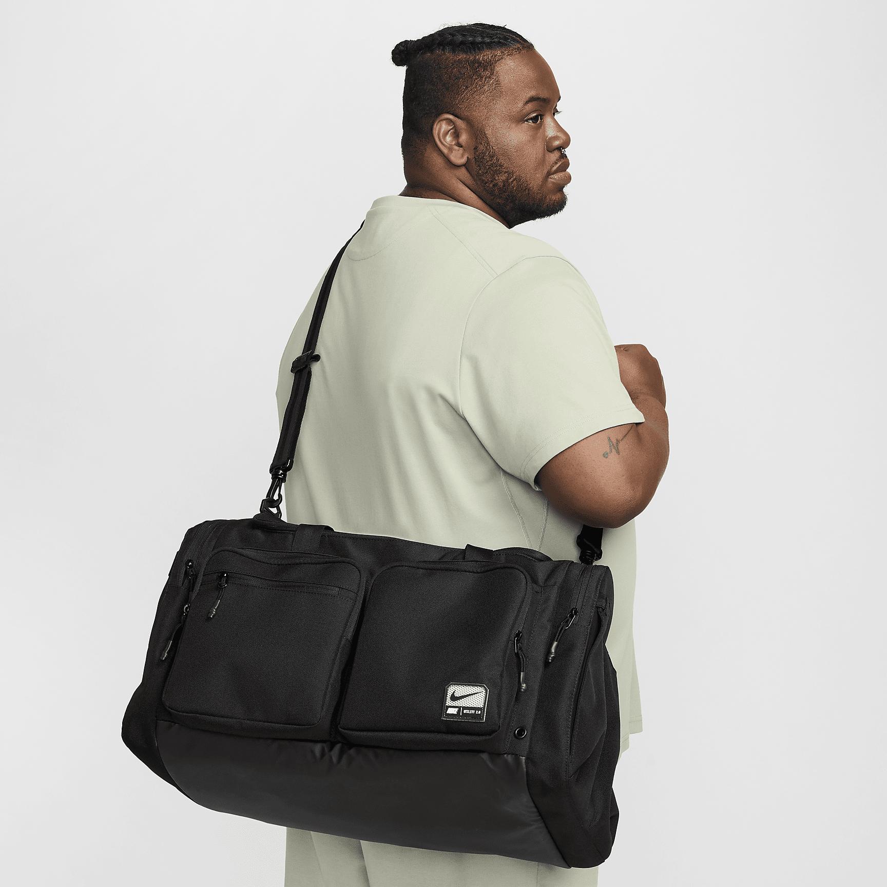 Nike Nike Utility Power Duffel - Adult Black/Black Product Image