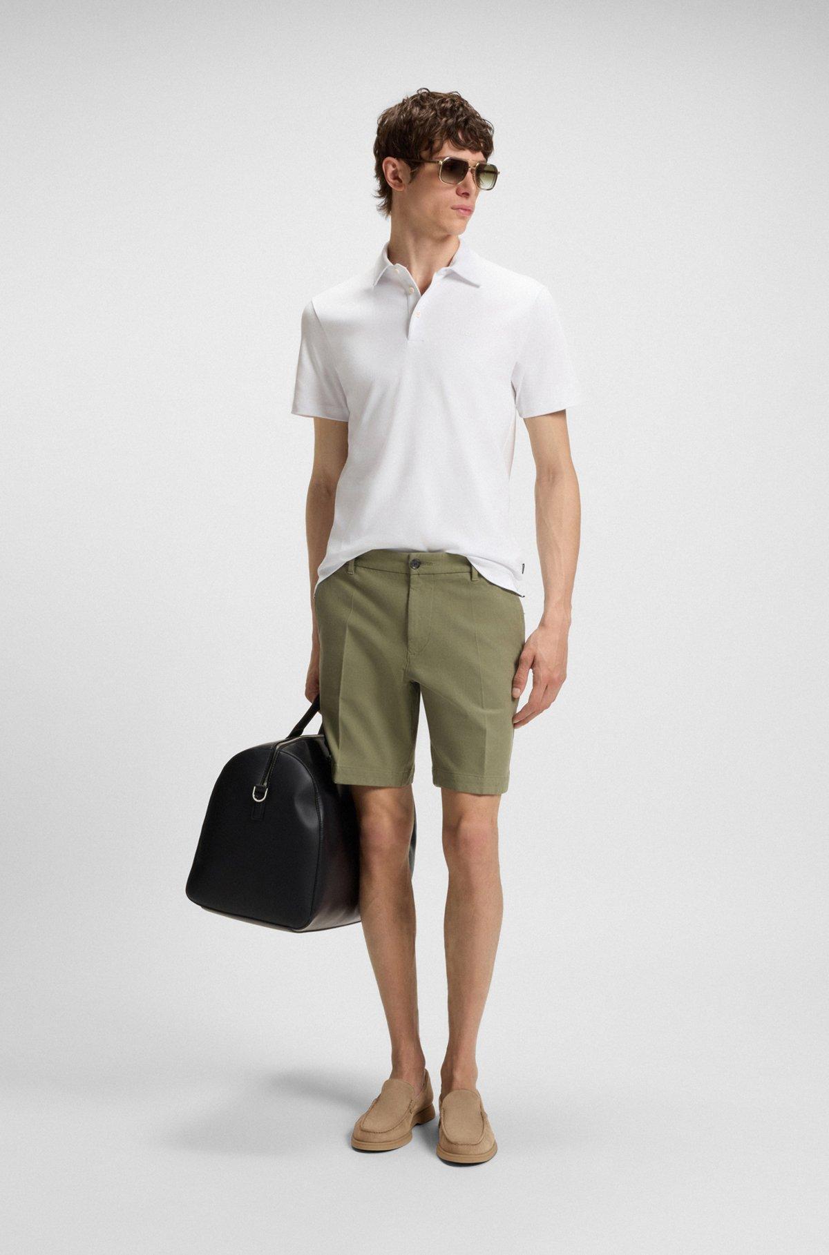 BOSS - Suede loafers with contrast outsole - Beige Product Image