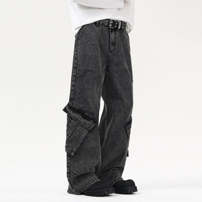 Retro Street Work Jeans Product Image