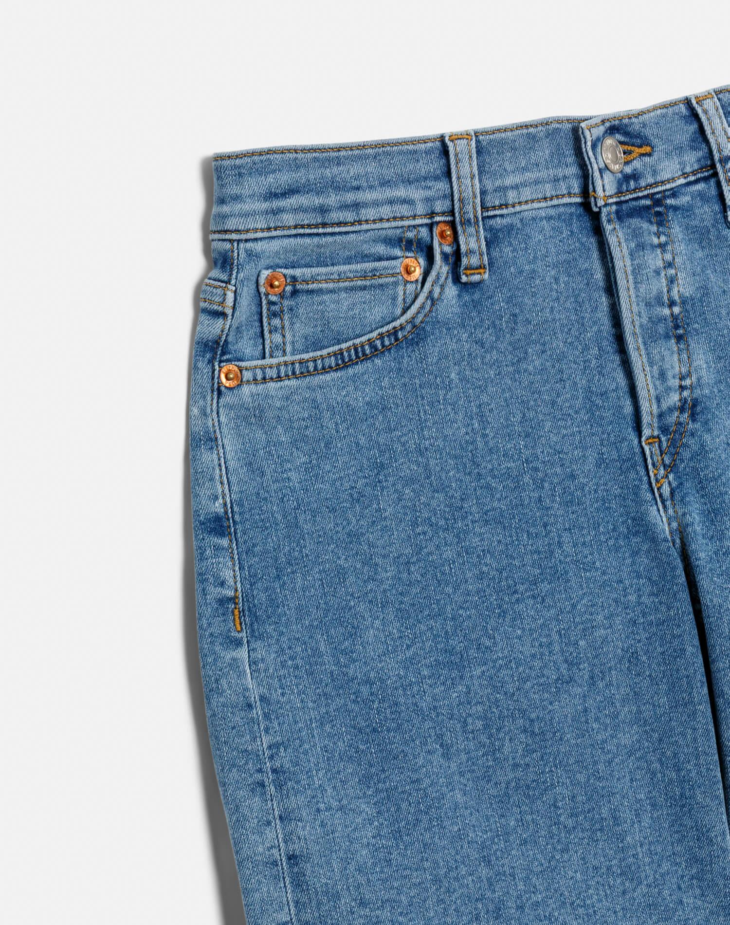 Comfort Stretch Mid Rise Wide Leg - Azulito Female Product Image