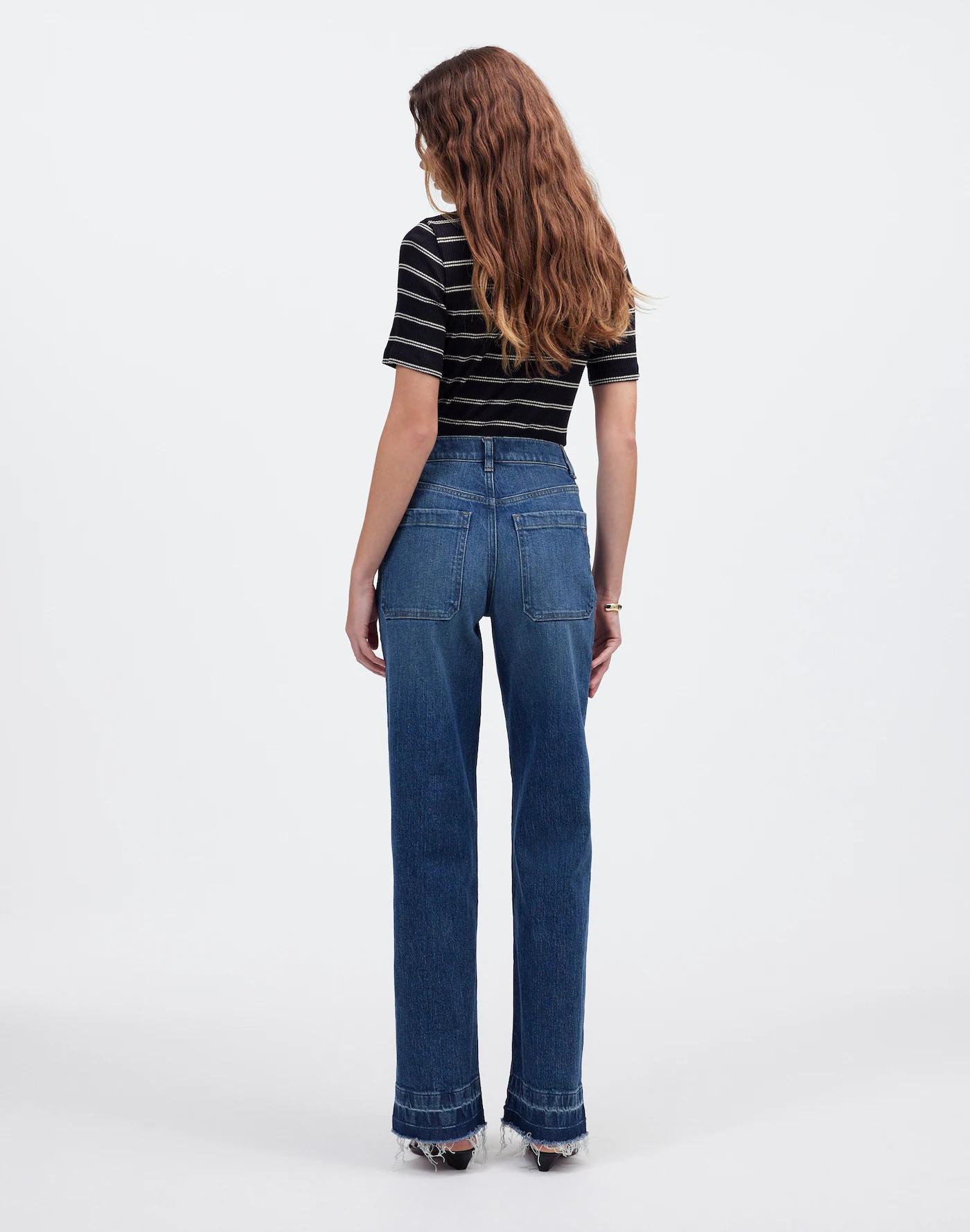 The Tall Emmett Wide-Leg Jean: Let Down Hem Edition Product Image