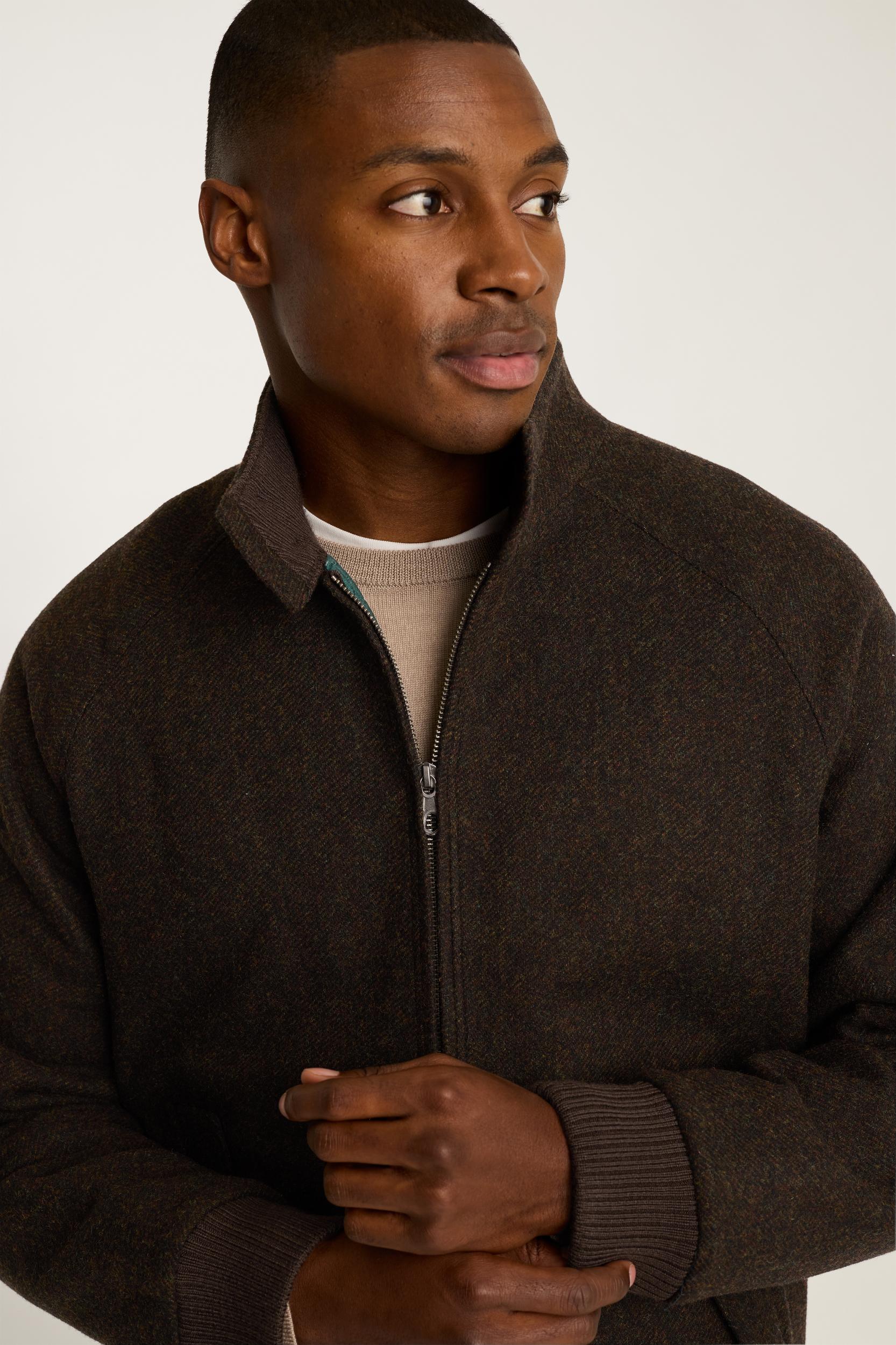 The Italian Wool Harrington Jacket Product Image