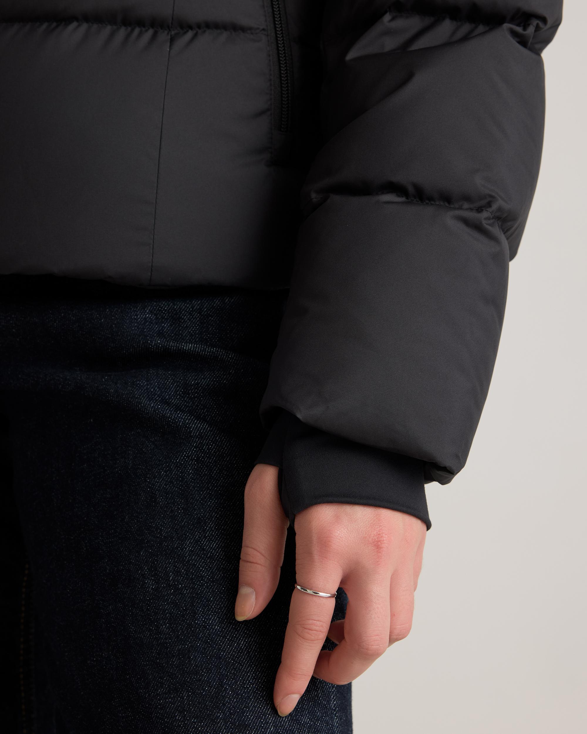 Quince | Women's Responsible Down Cinch Waist Puffer Jacket Size XS, Recycled Polyester Product Image