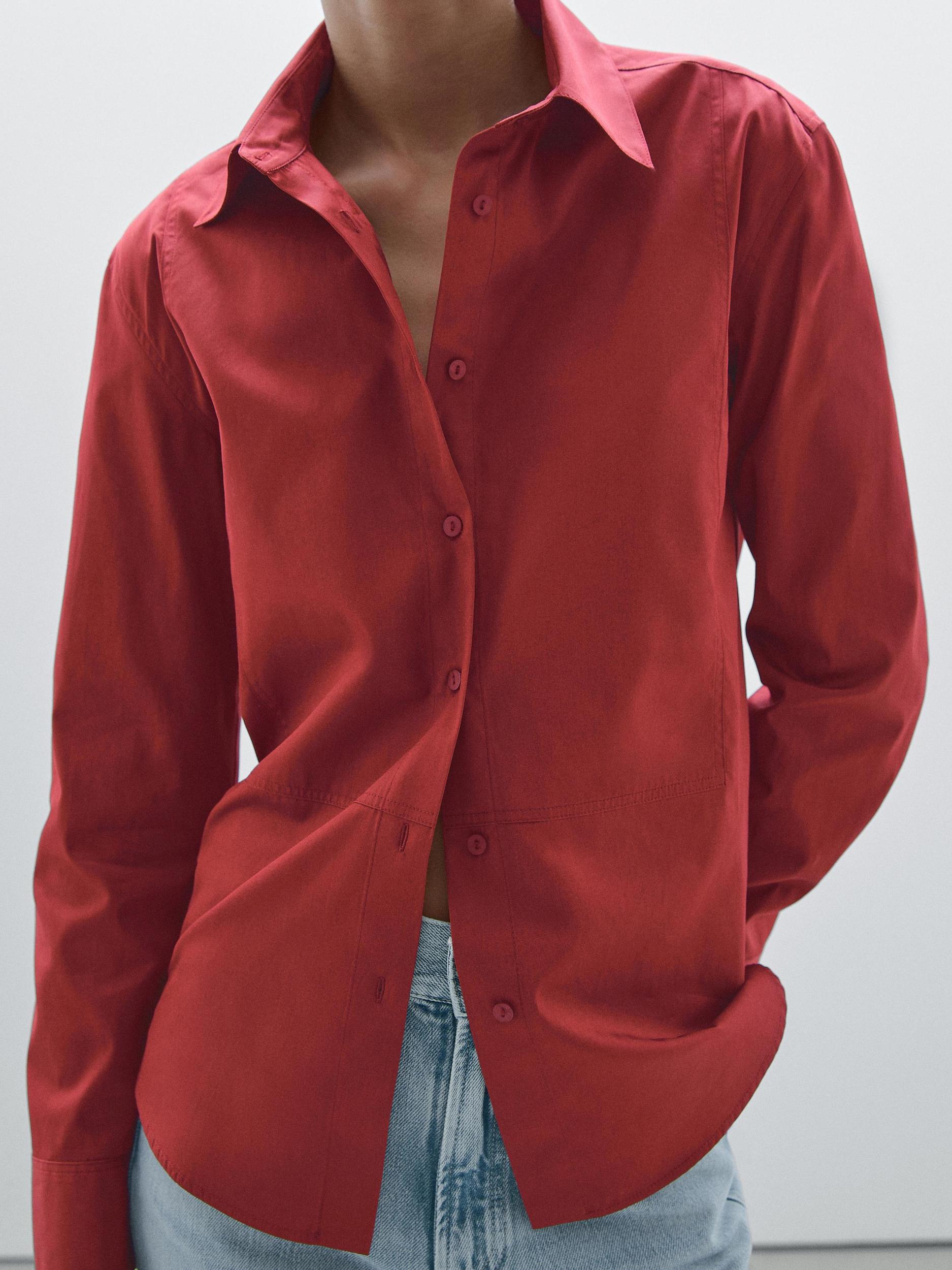 100% cotton long sleeve shirt Product Image