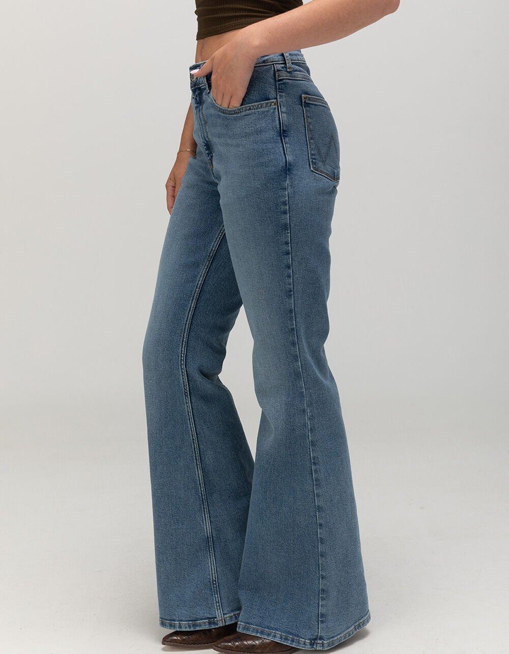 WRANGLER In Trance High Rise Womens Flare Jeans - VINTAGE MED Product Image