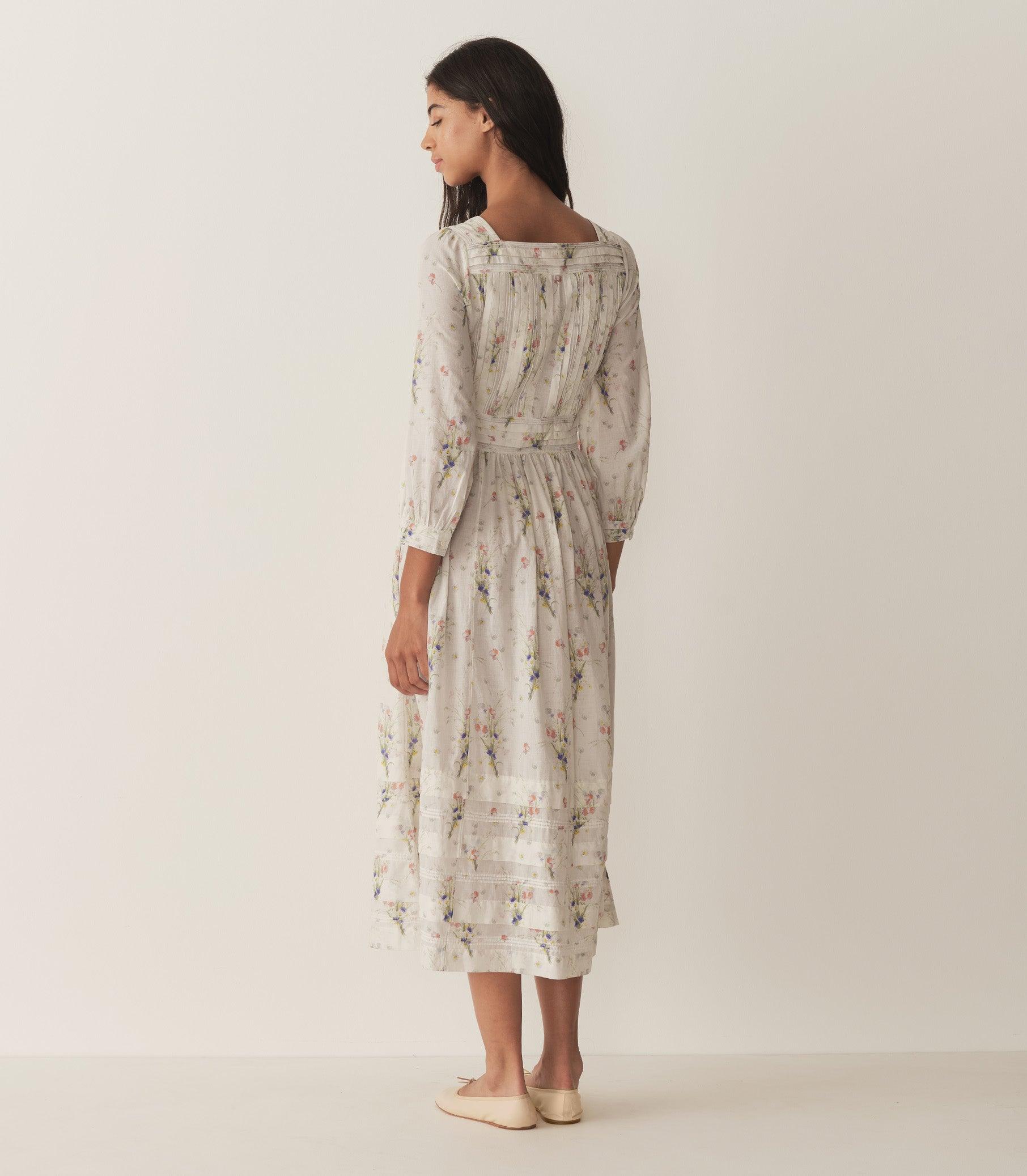 MINTA DRESS -- PAINTED BOUQUET Product Image