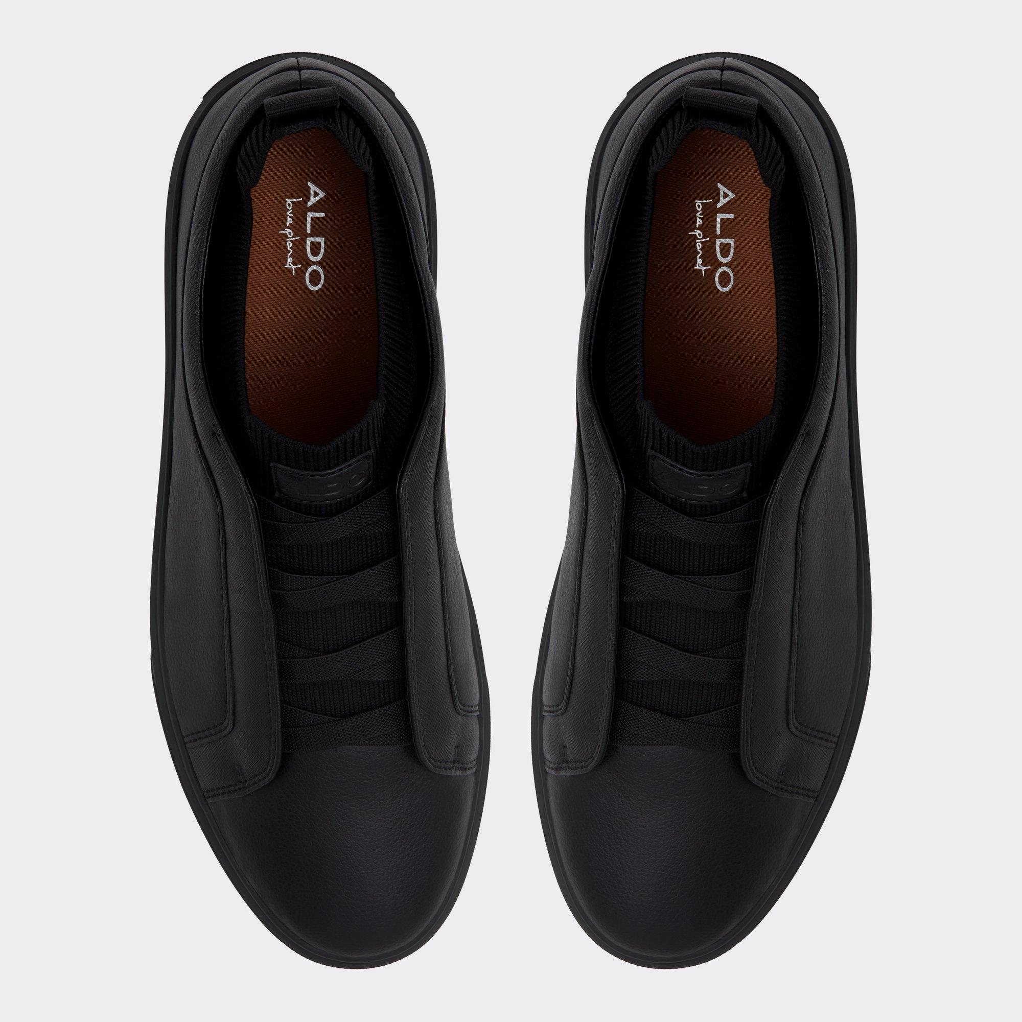 Midtown Black/Black Synthetic Smooth Men's Low top | ALDO US Product Image