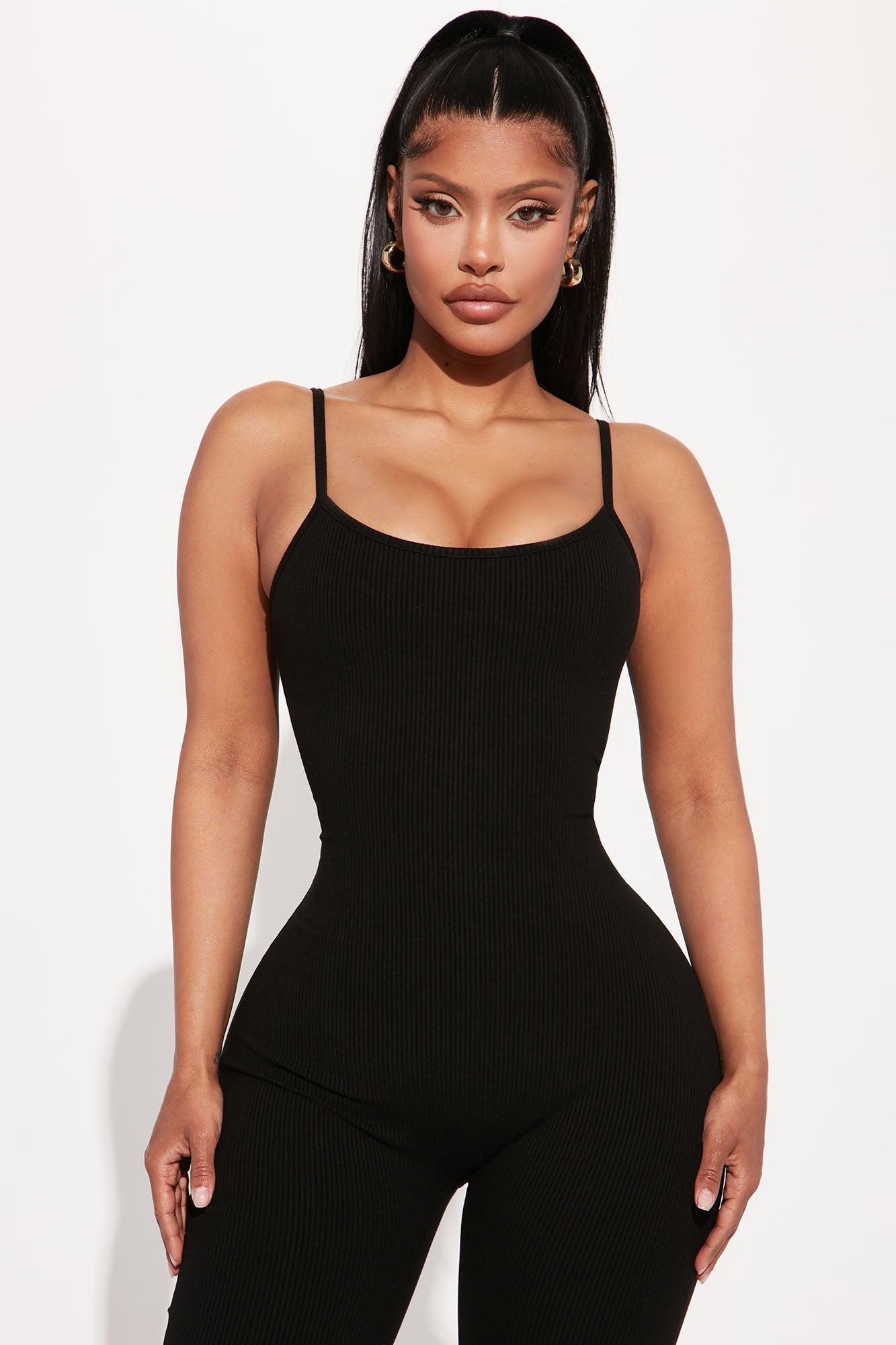 Nova Season Snatched Jumpsuit - Black Product Image
