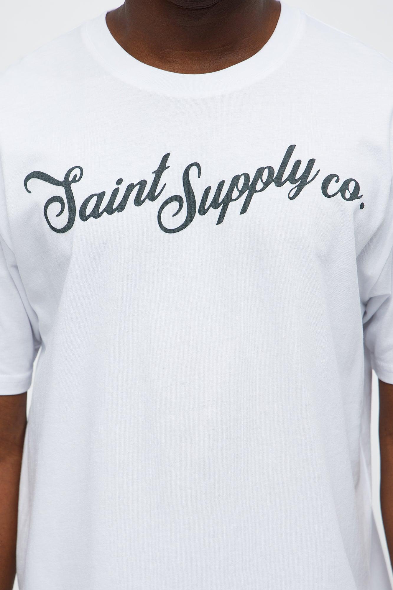 Saint Supply Co. Short Sleeve Tee - White Male Product Image
