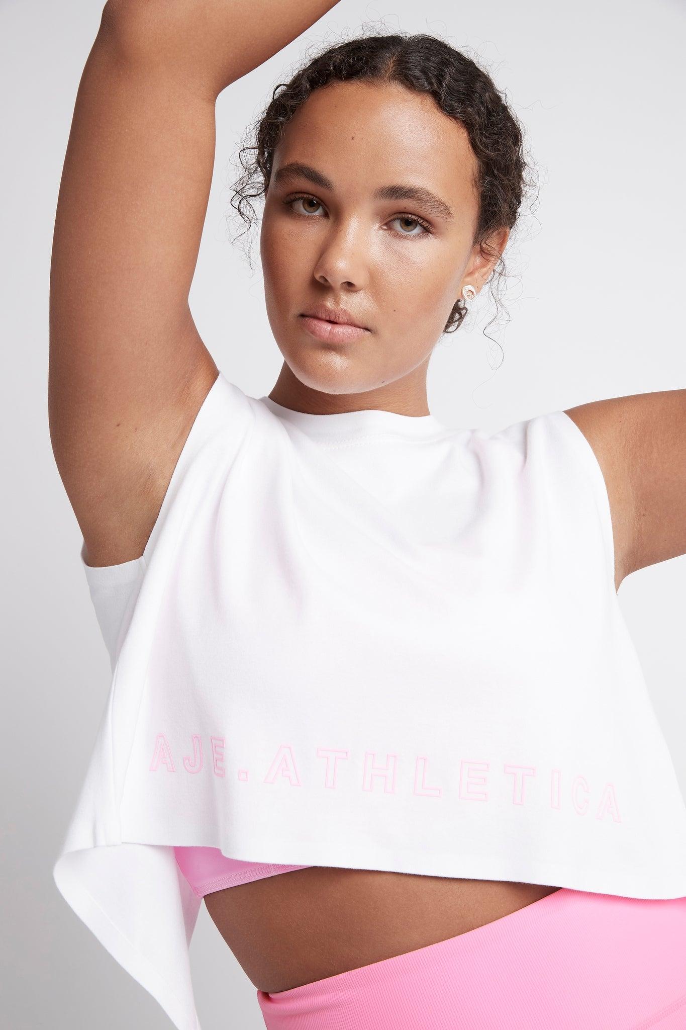 Cropped Split Back Tank 112 Product Image