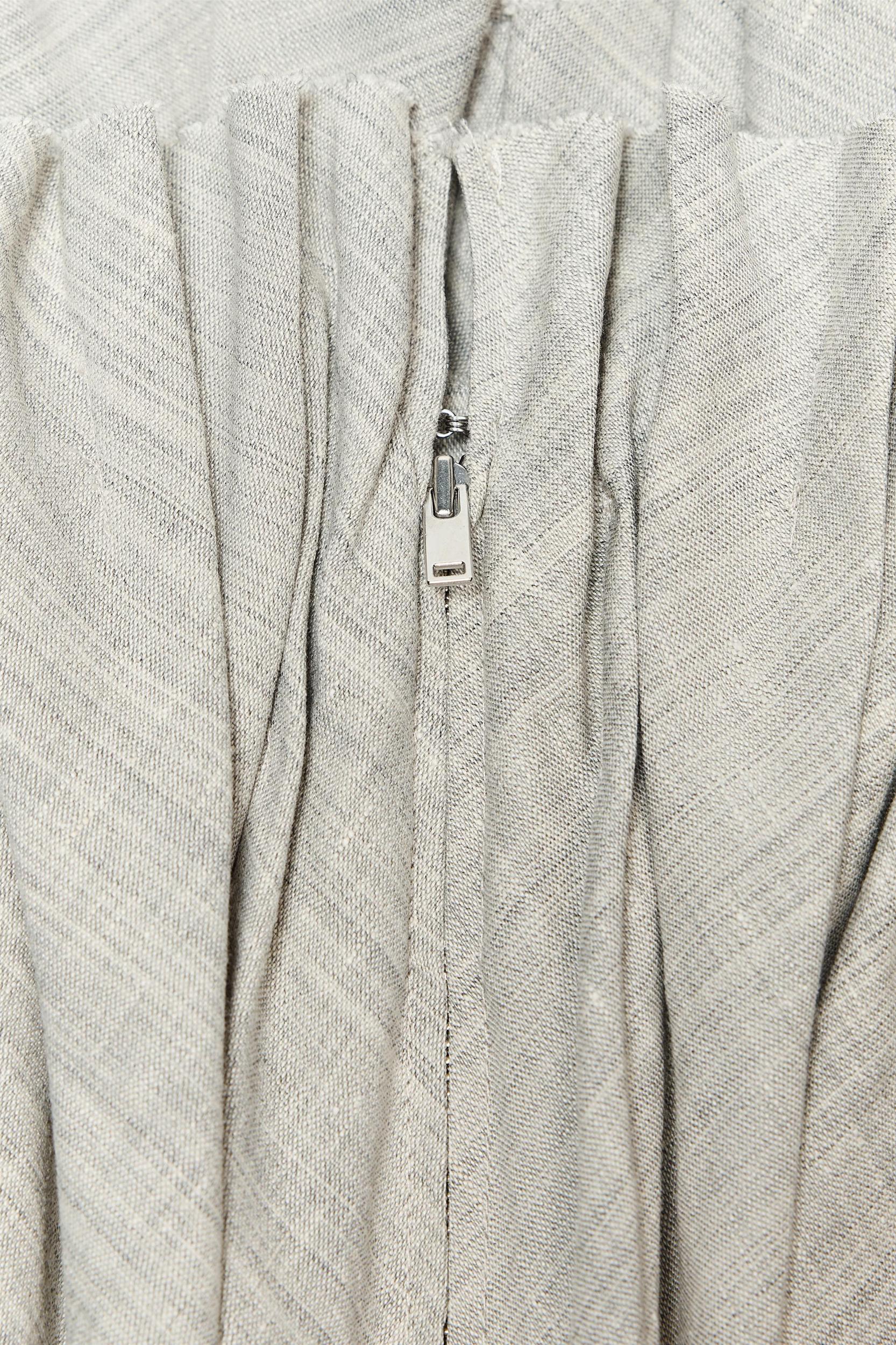 ZW COLLECTION LINEN PLEATED DRESS Product Image