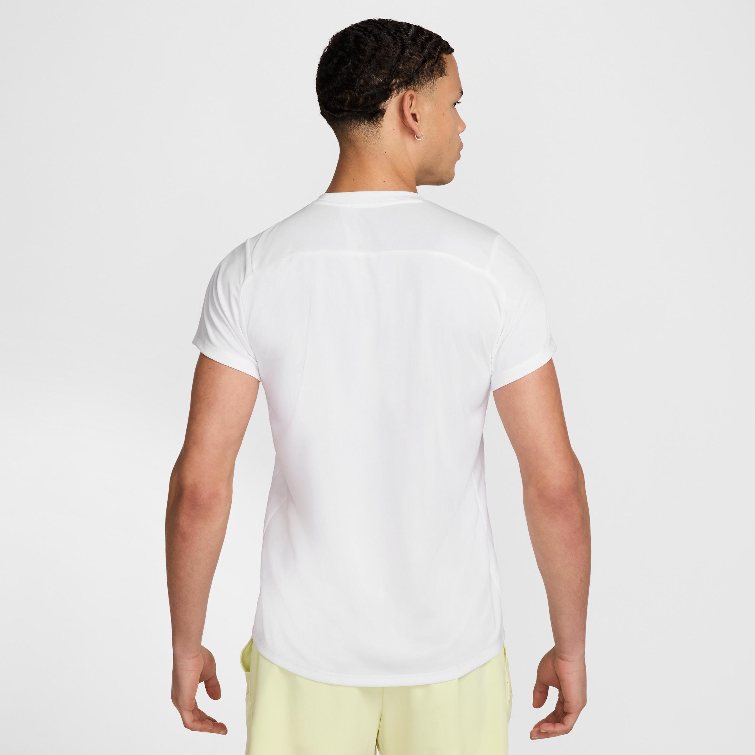 Nike Mens Court Victory Dri-FIT Tennis Top | FZ6921-100 Product Image