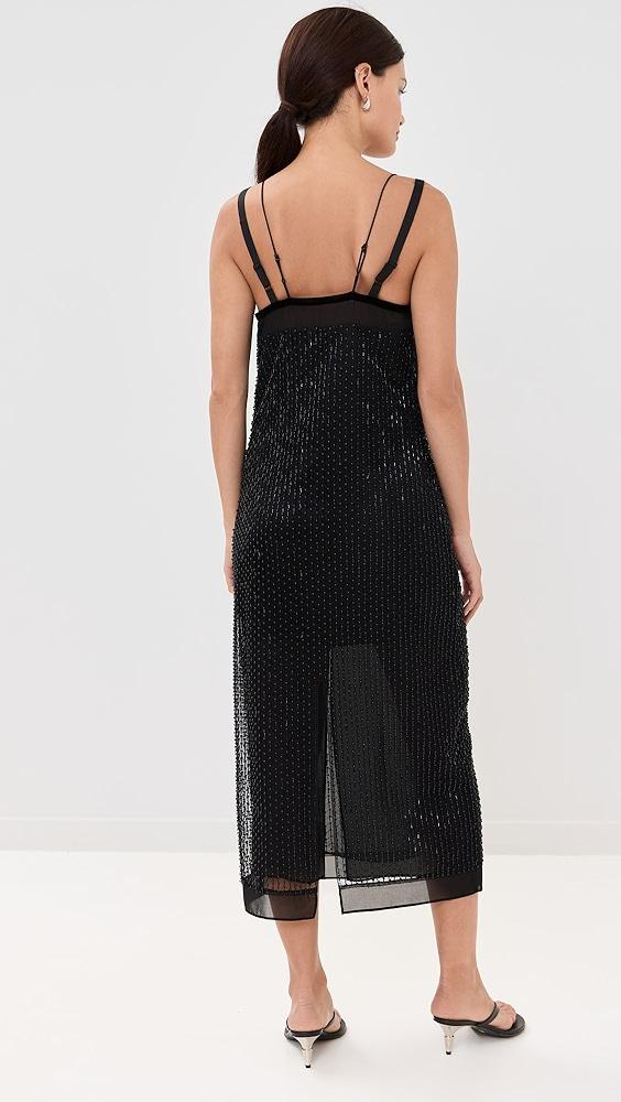 Vince Beaded Slip Dress | Shopbop Product Image