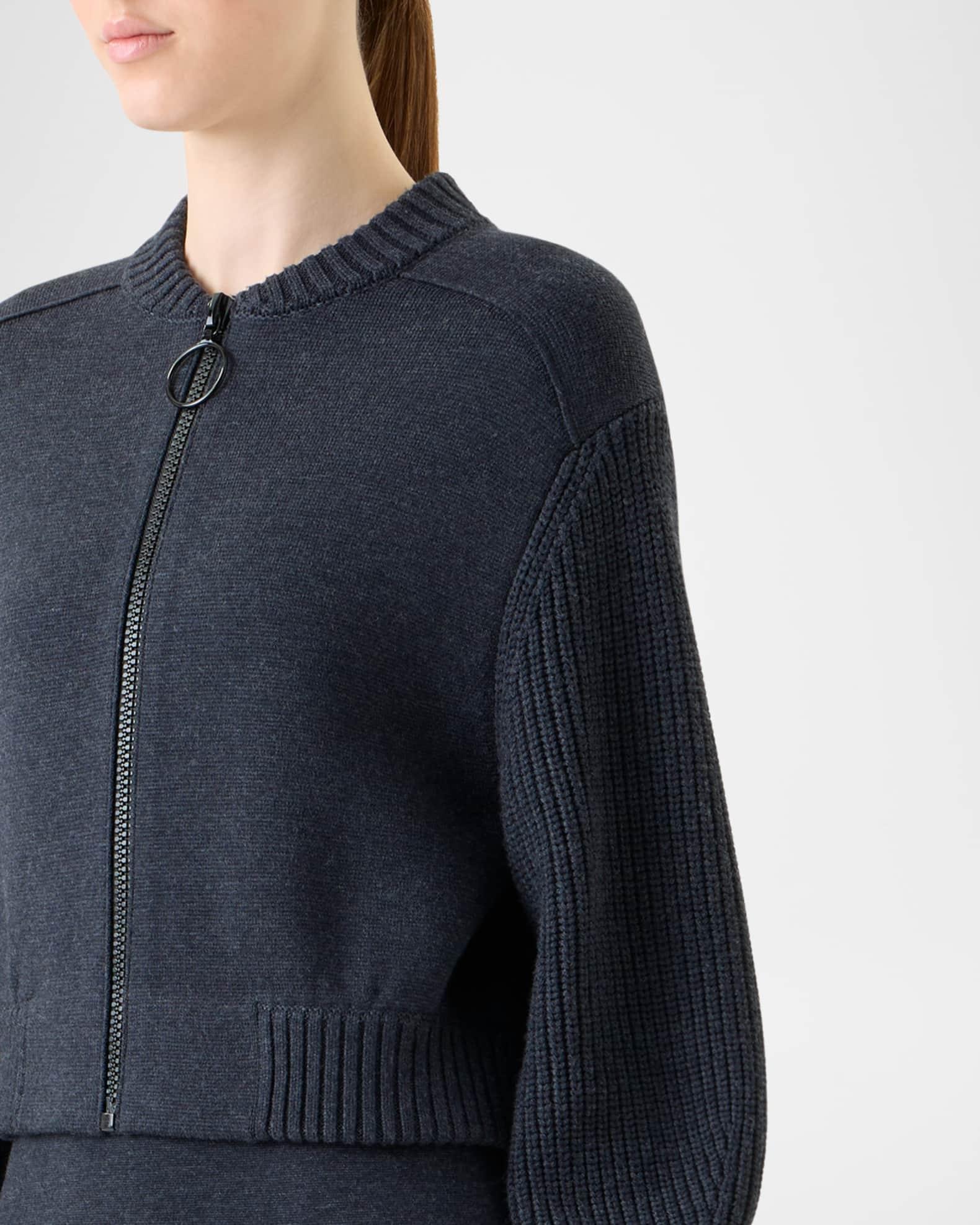 Milano Knit Bomber Jacket Product Image