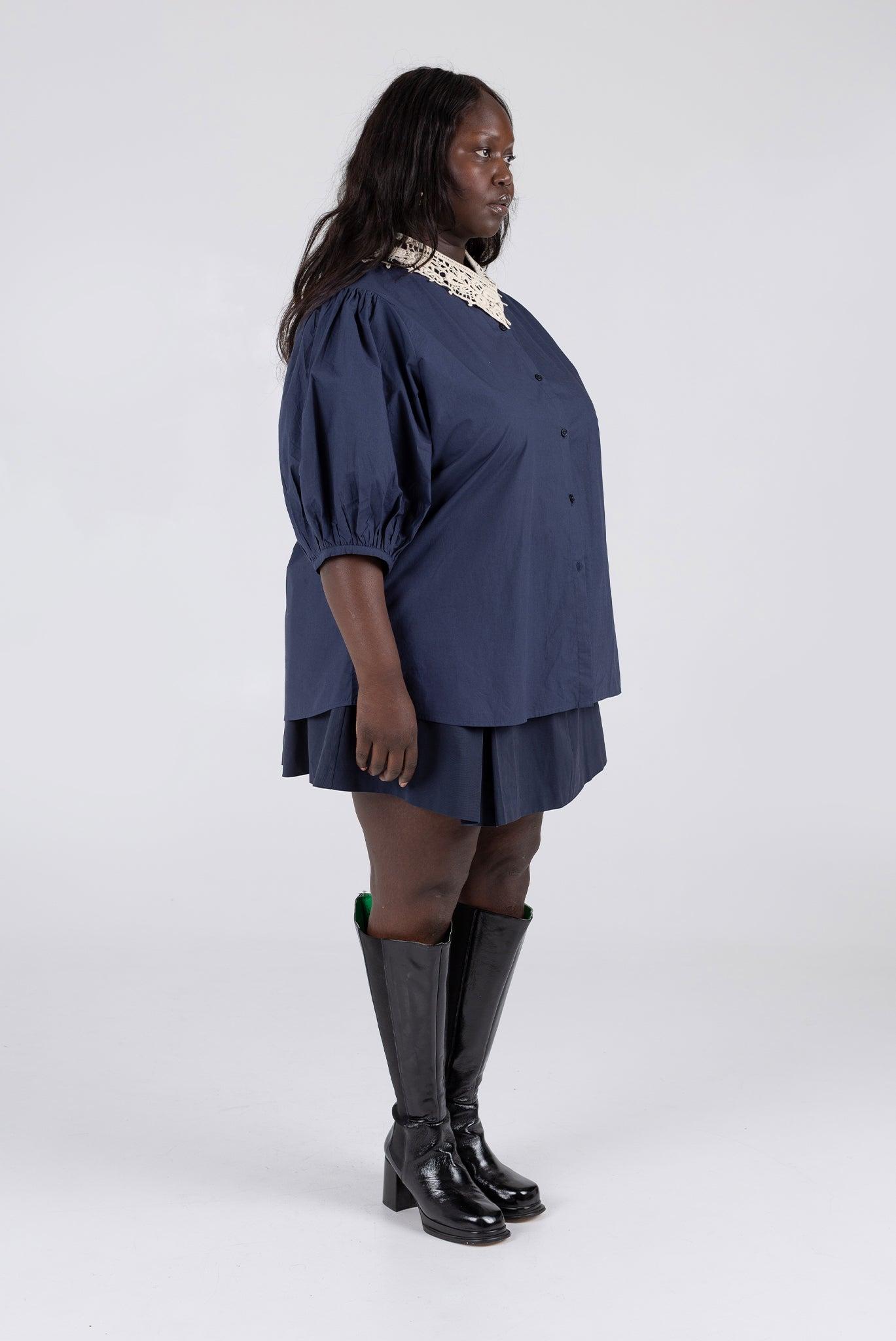 Emma Top - Navy Product Image