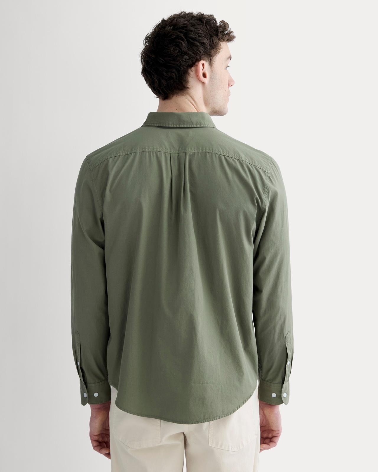 Mens Washed Poplin Shirt by Everlane Product Image