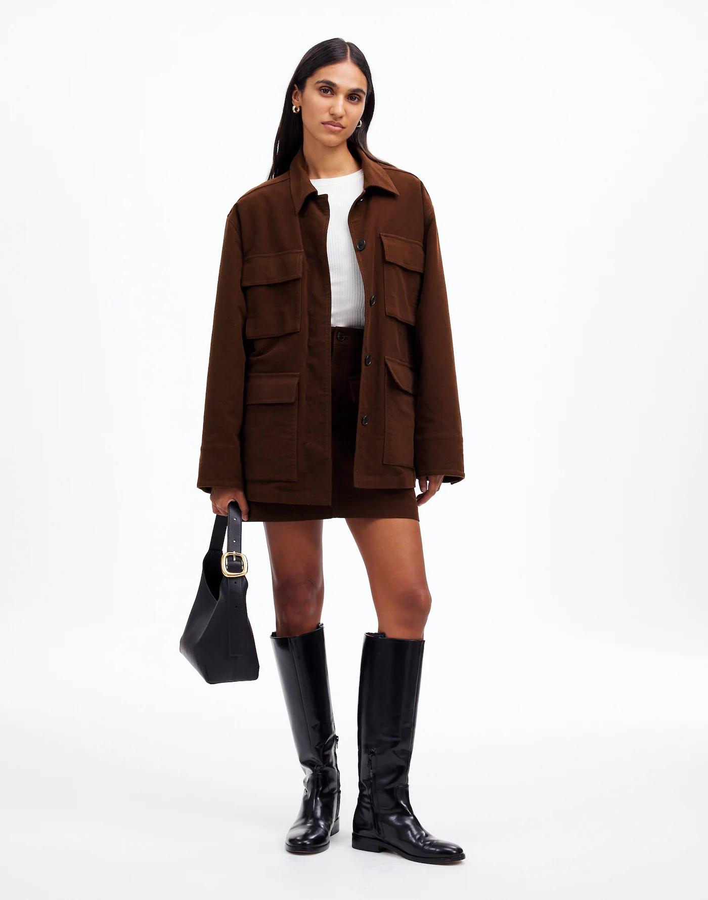 Flap-Pocket Field Jacket Product Image