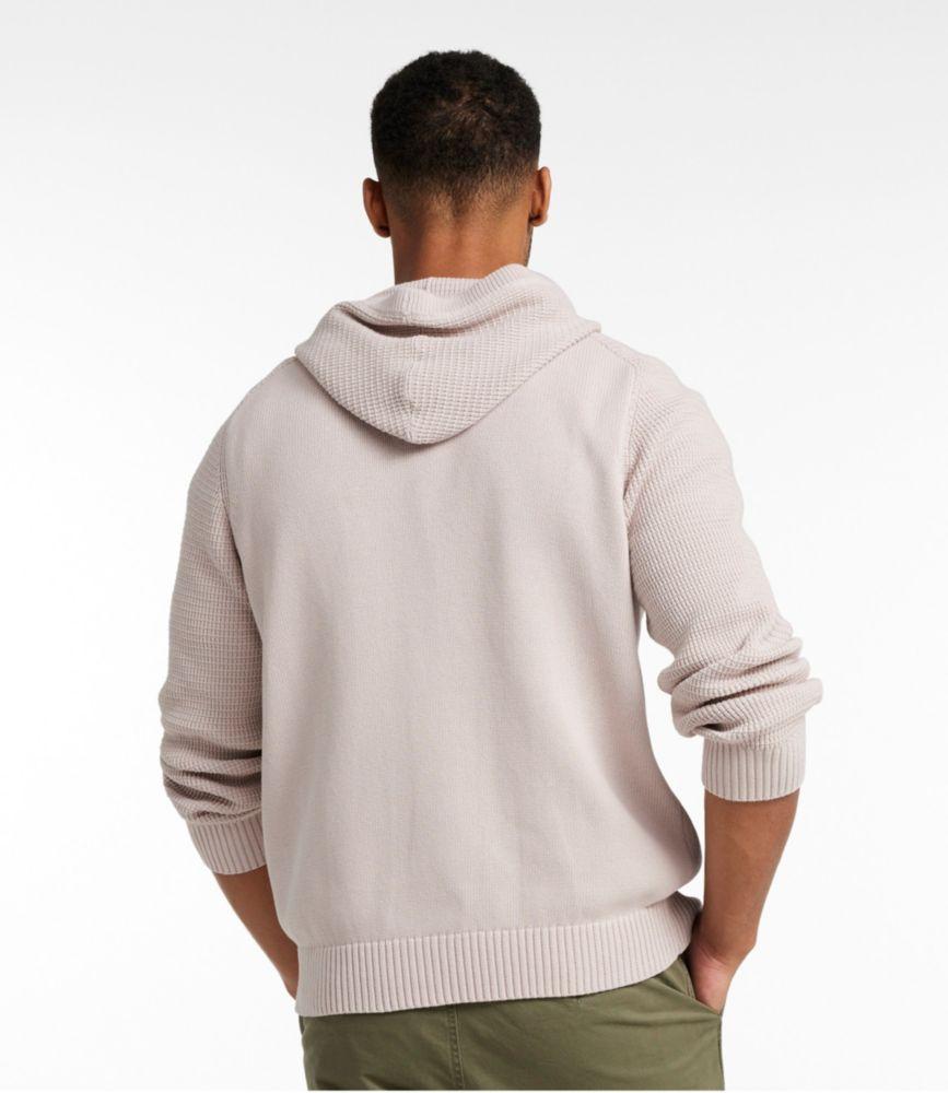 Men's Sunwashed Textured Cotton Sweater, Hoodie Product Image