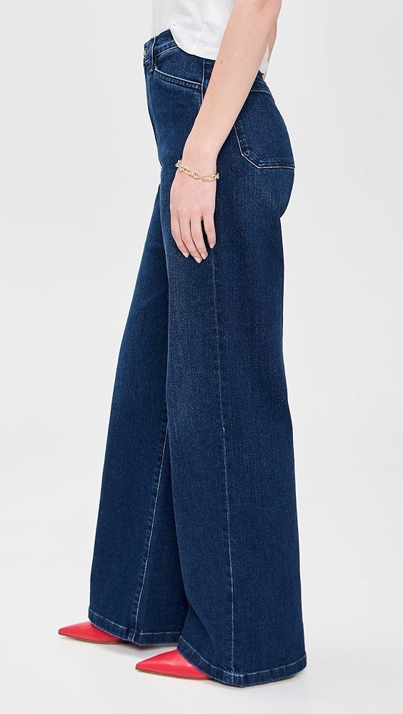 Favorite Daughter The Mischa Super High Rise Wide Leg Jeans | Shopbop Product Image