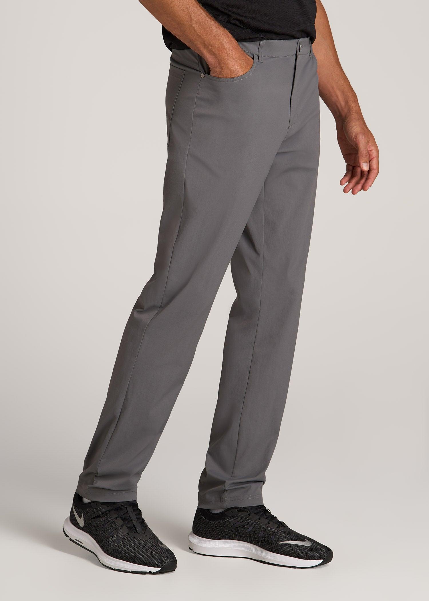 TAPERED-FIT Traveler Pants for Tall Men in Tan Male Product Image