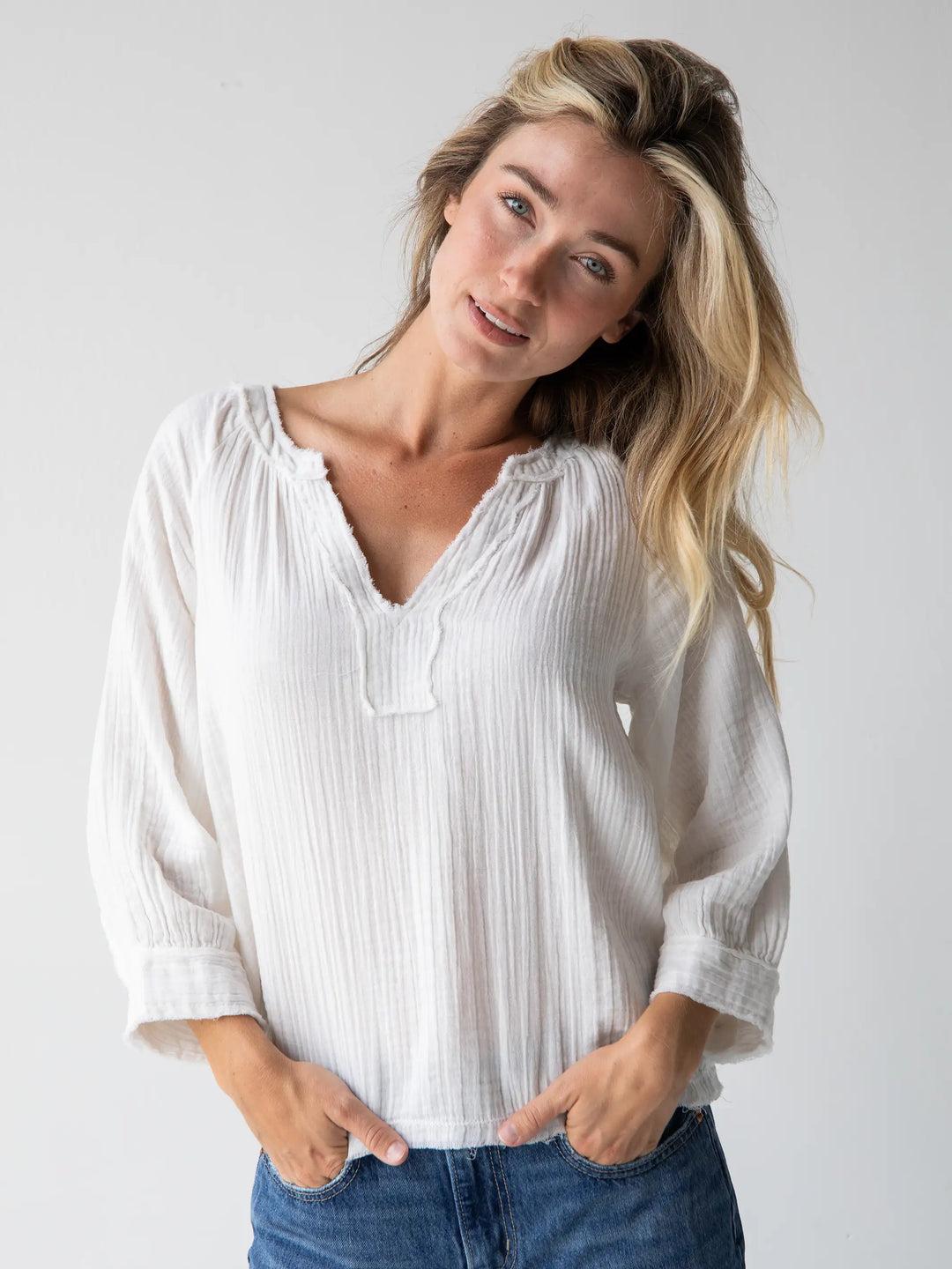 Robyn Cotton Gauze Top Product Image