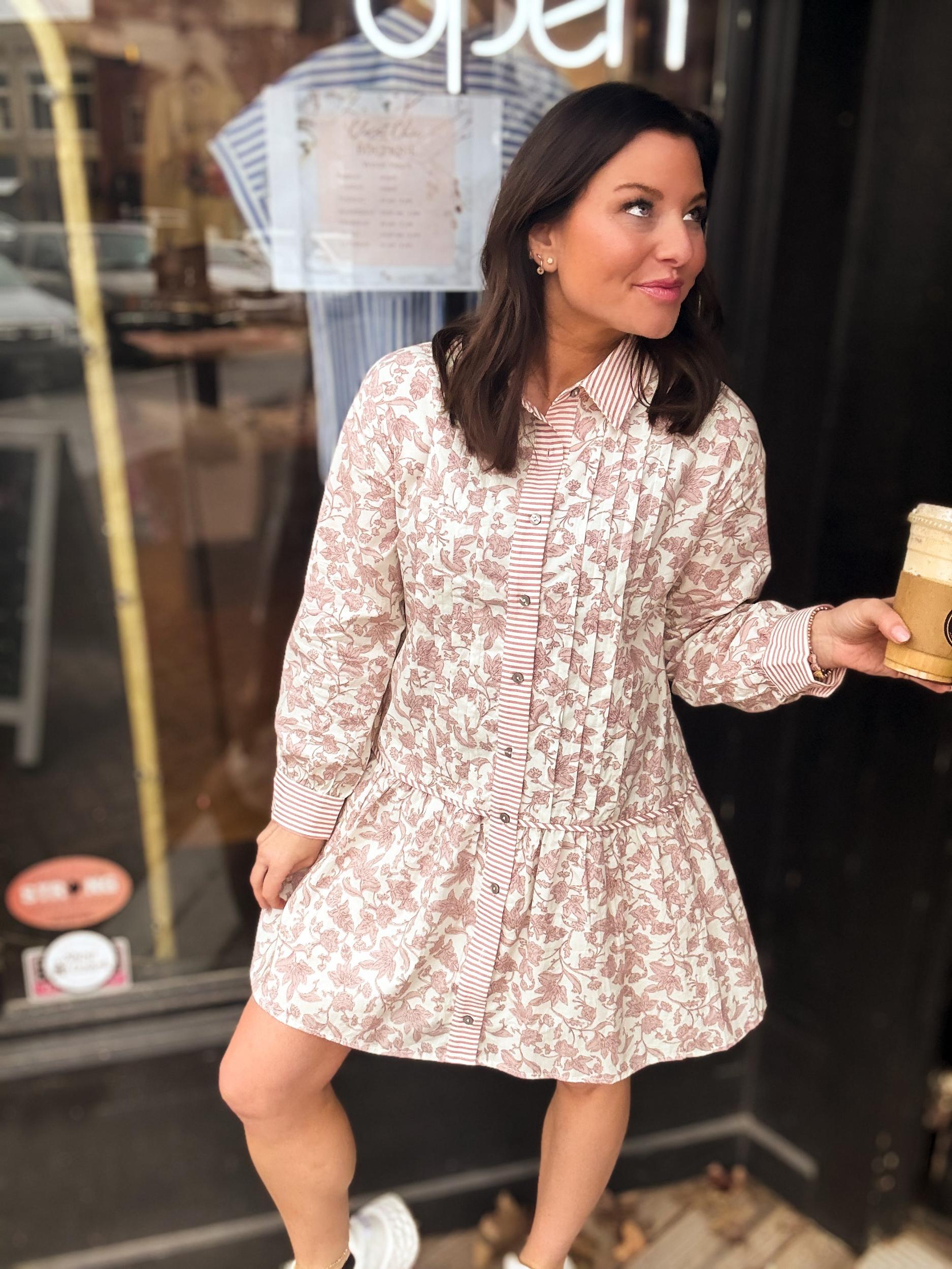 Sunday Rosè Mini Dress Product Image