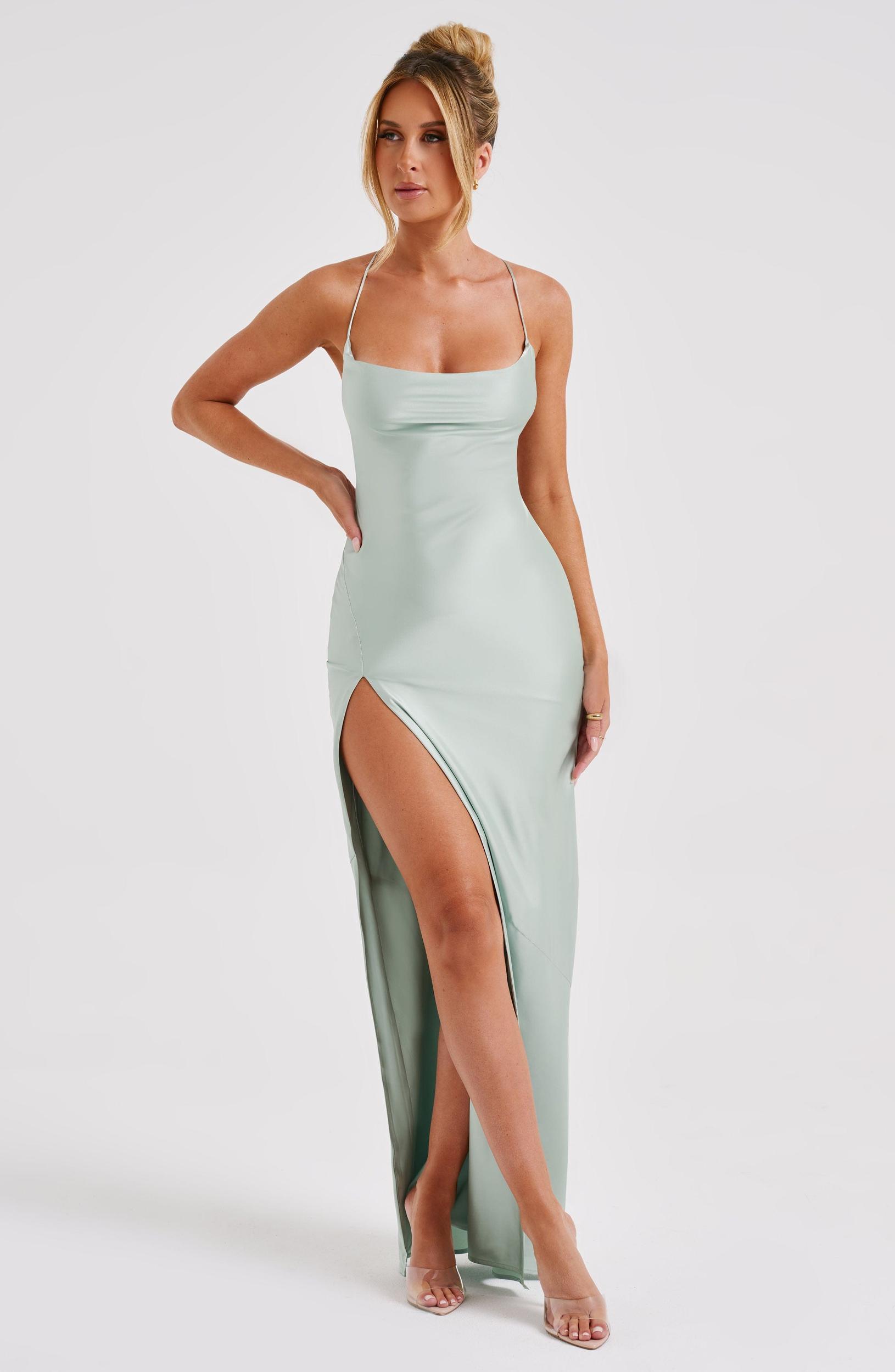 Misha Maxi Dress - Sage Product Image
