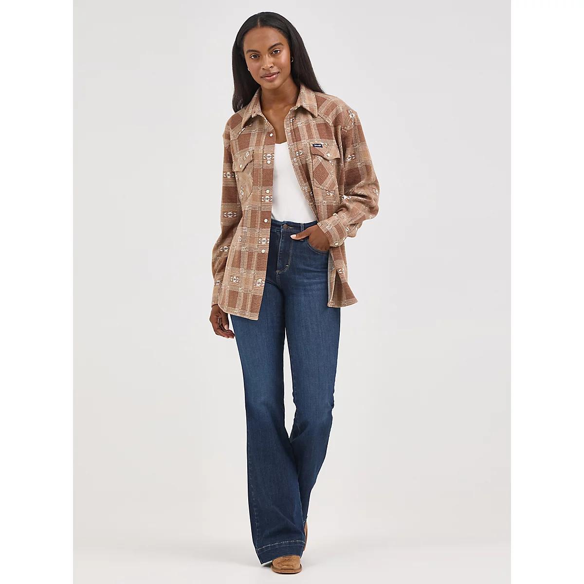 Women's Wrangler Bespoke High Rise Trouser Jean in Alexandra Product Image