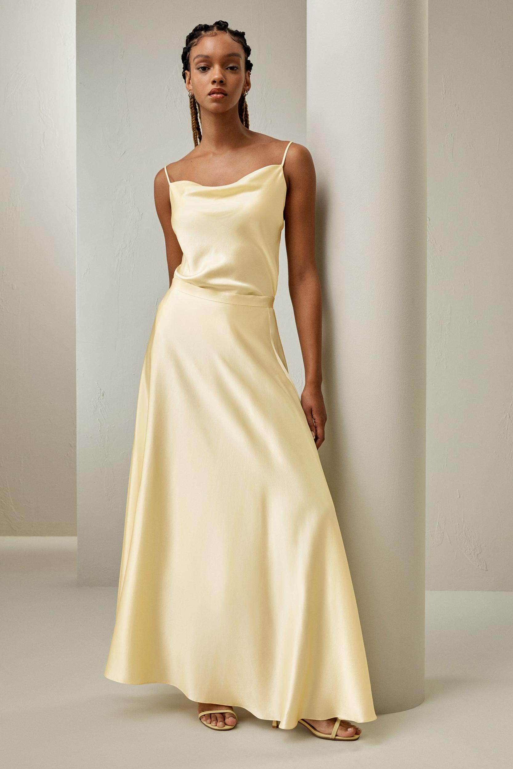 Golden Cocoon Cowl Neck Camisole Product Image