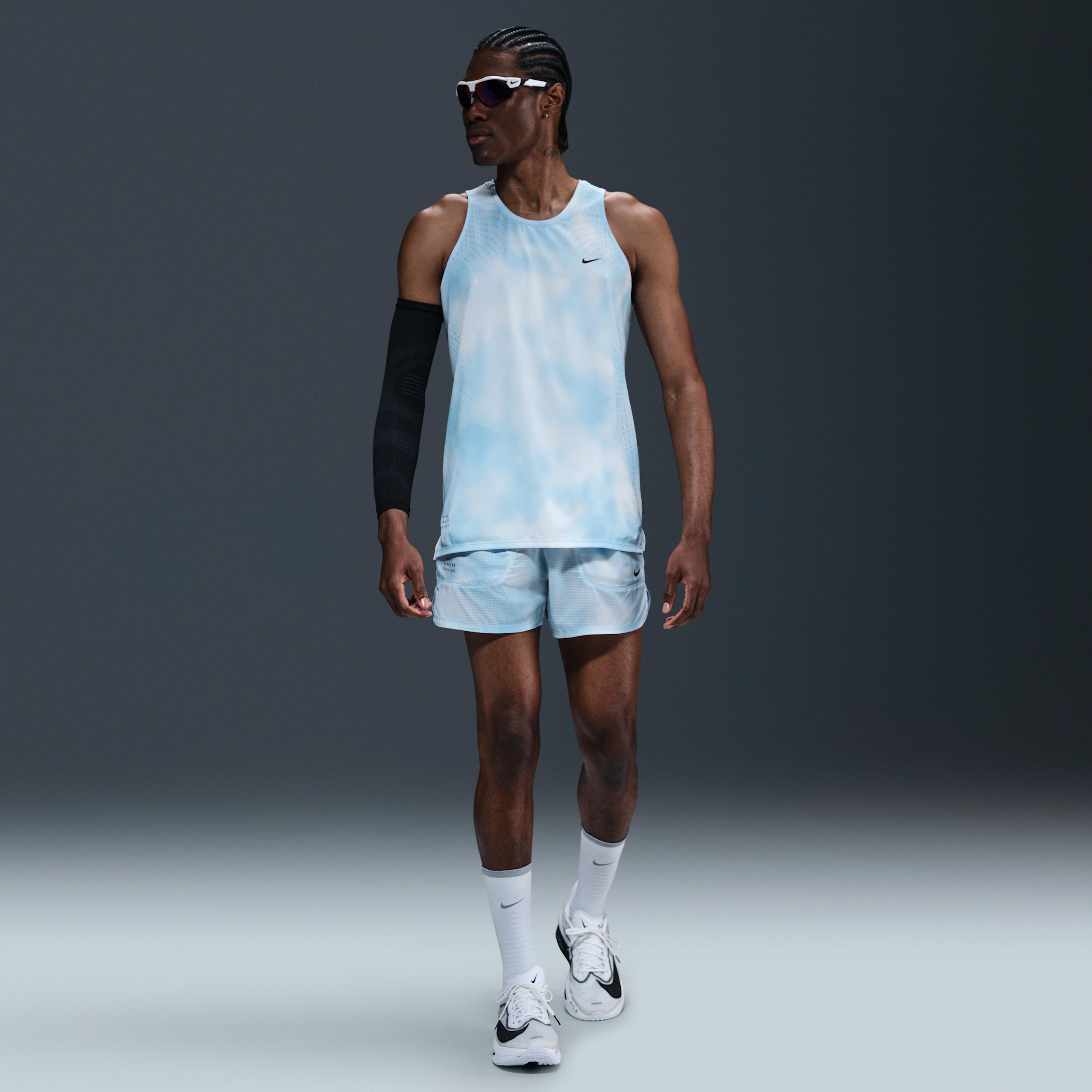 Nike Mens Running Division Breathe Dri-FIT ADV Running Tank Top | HJ4146-422 Product Image