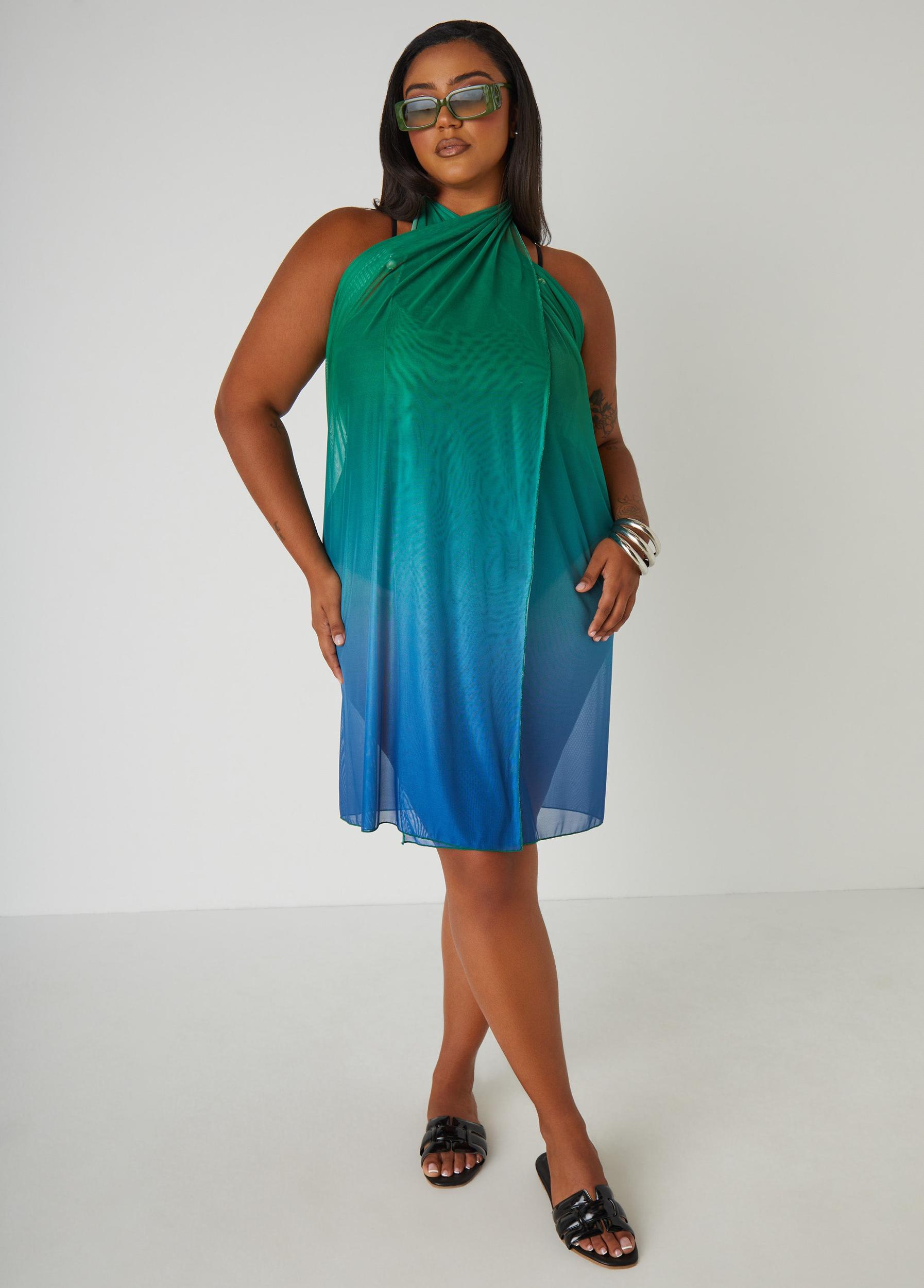 Ombre Mesh Sarong Product Image