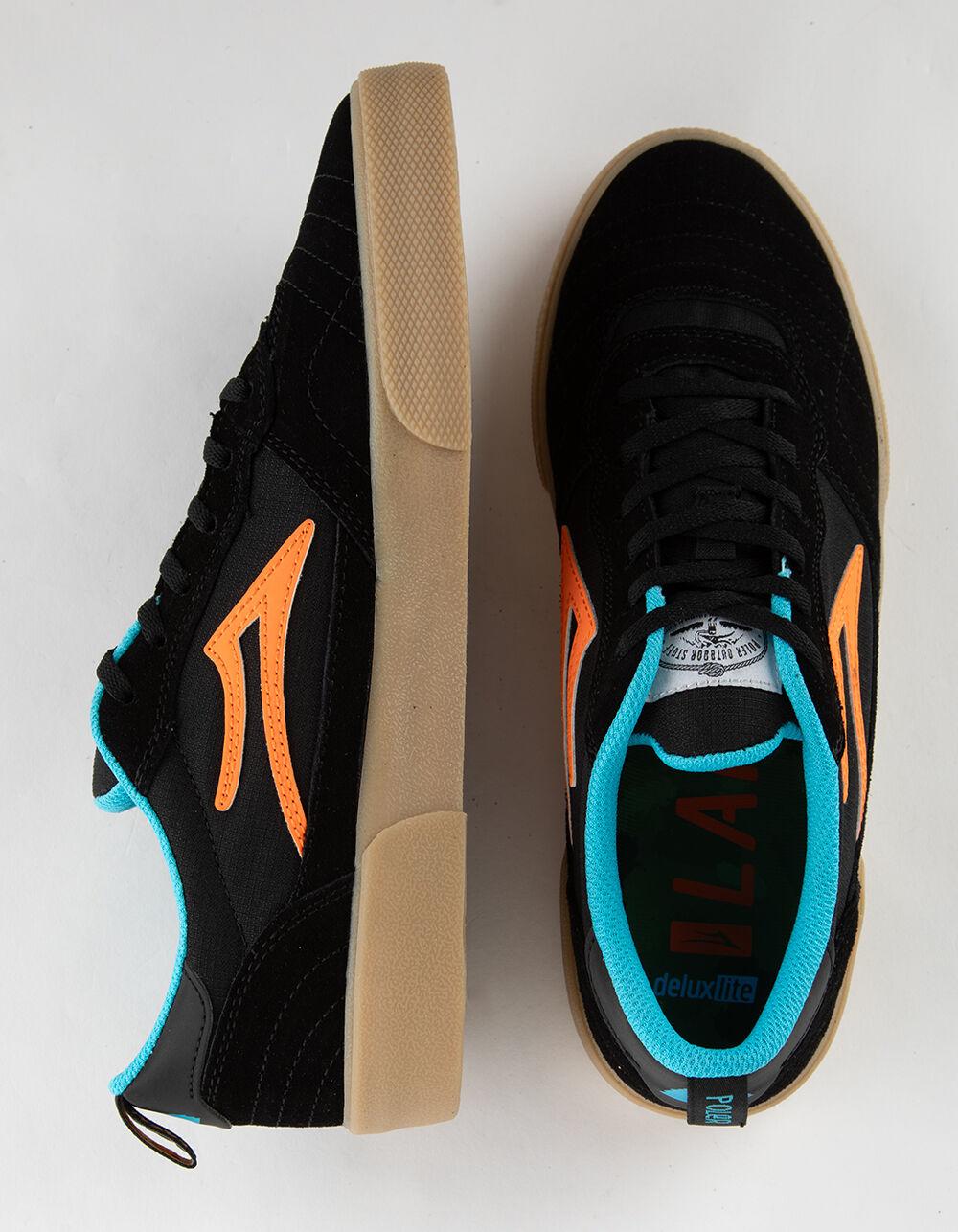 LAKAI x Poler Cambridge Mens Shoes - BLACK COMBO Product Image