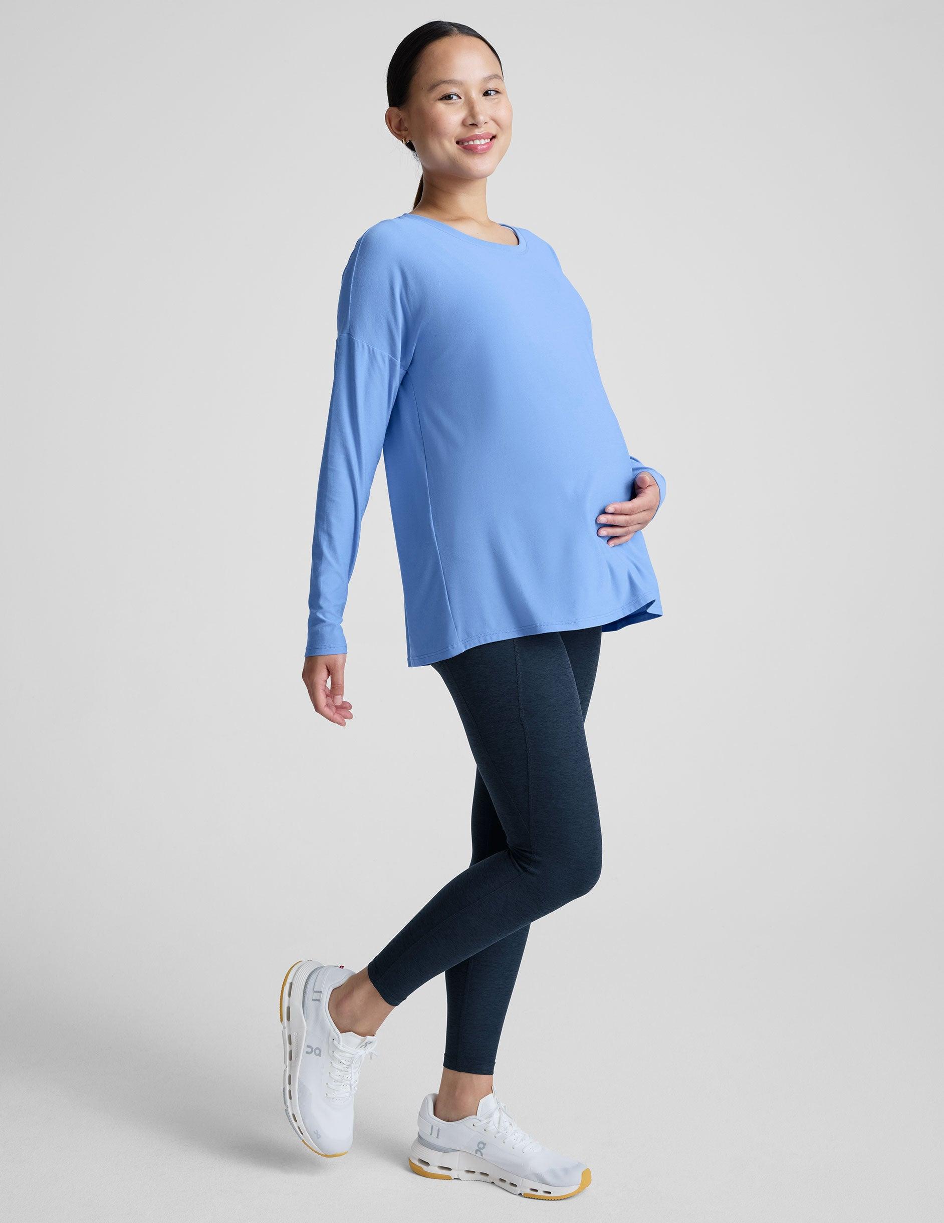 Featherweight Feels Like Home Long Sleeve Maternity Top Product Image