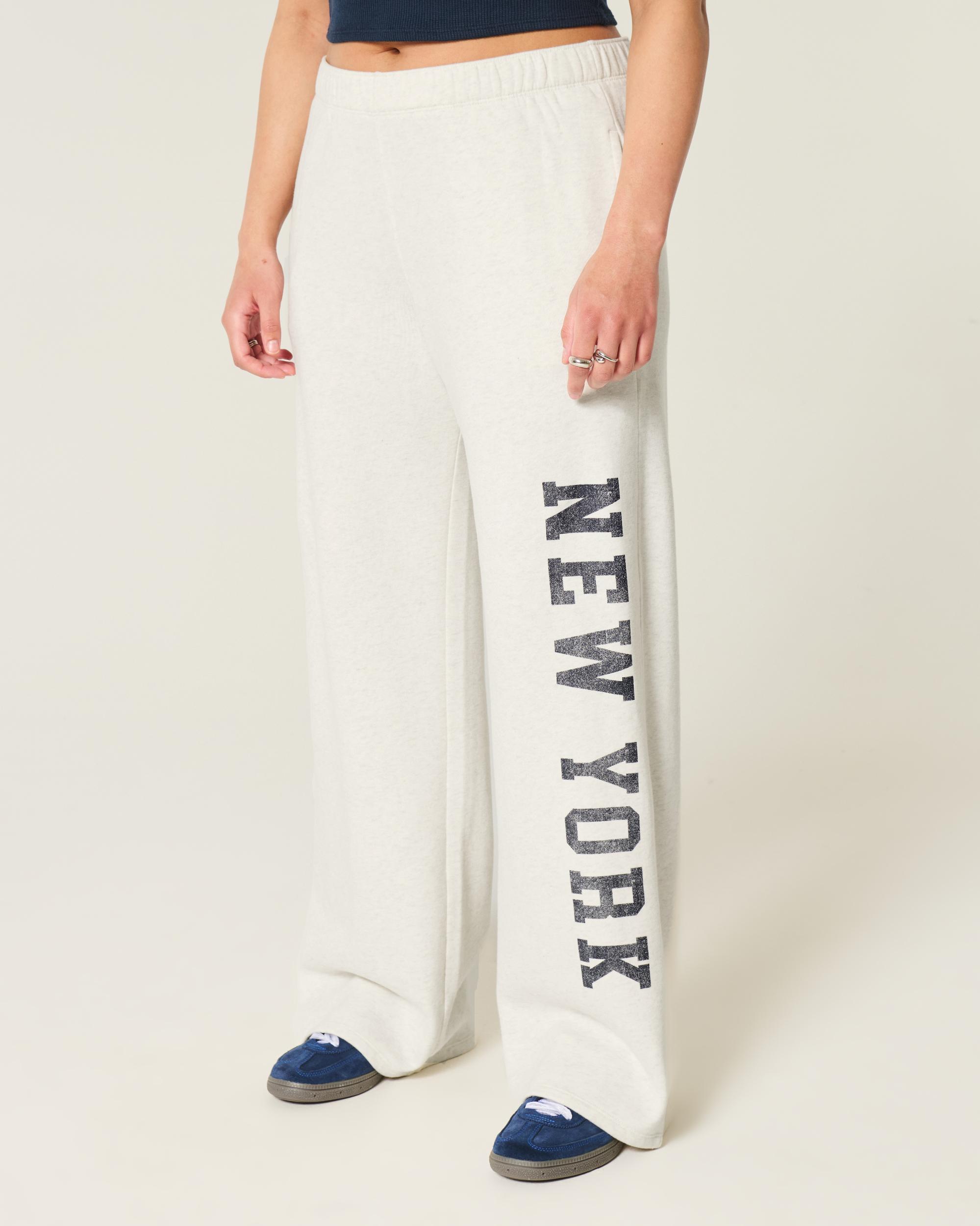 Wide-Leg Sweatpants Product Image