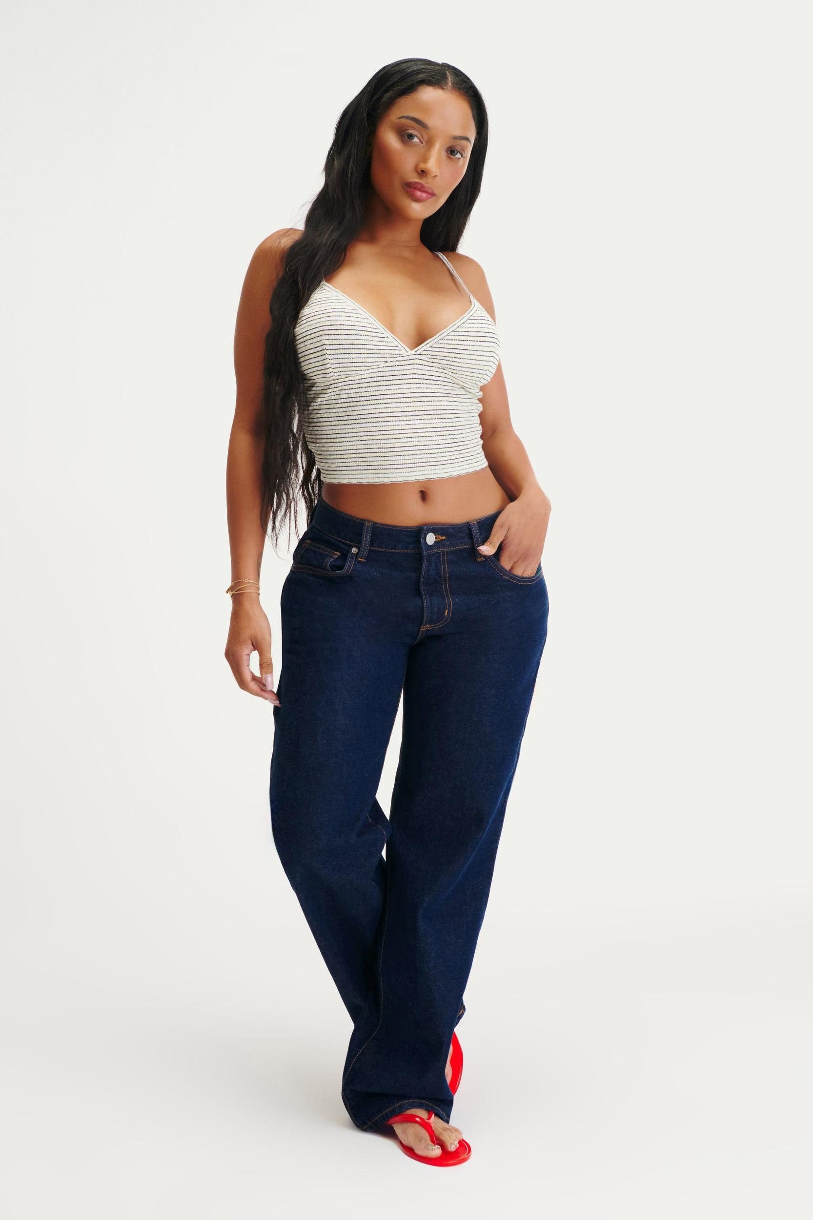 Cotton On Women - Curvy Low Rise Straight Jean Product Image
