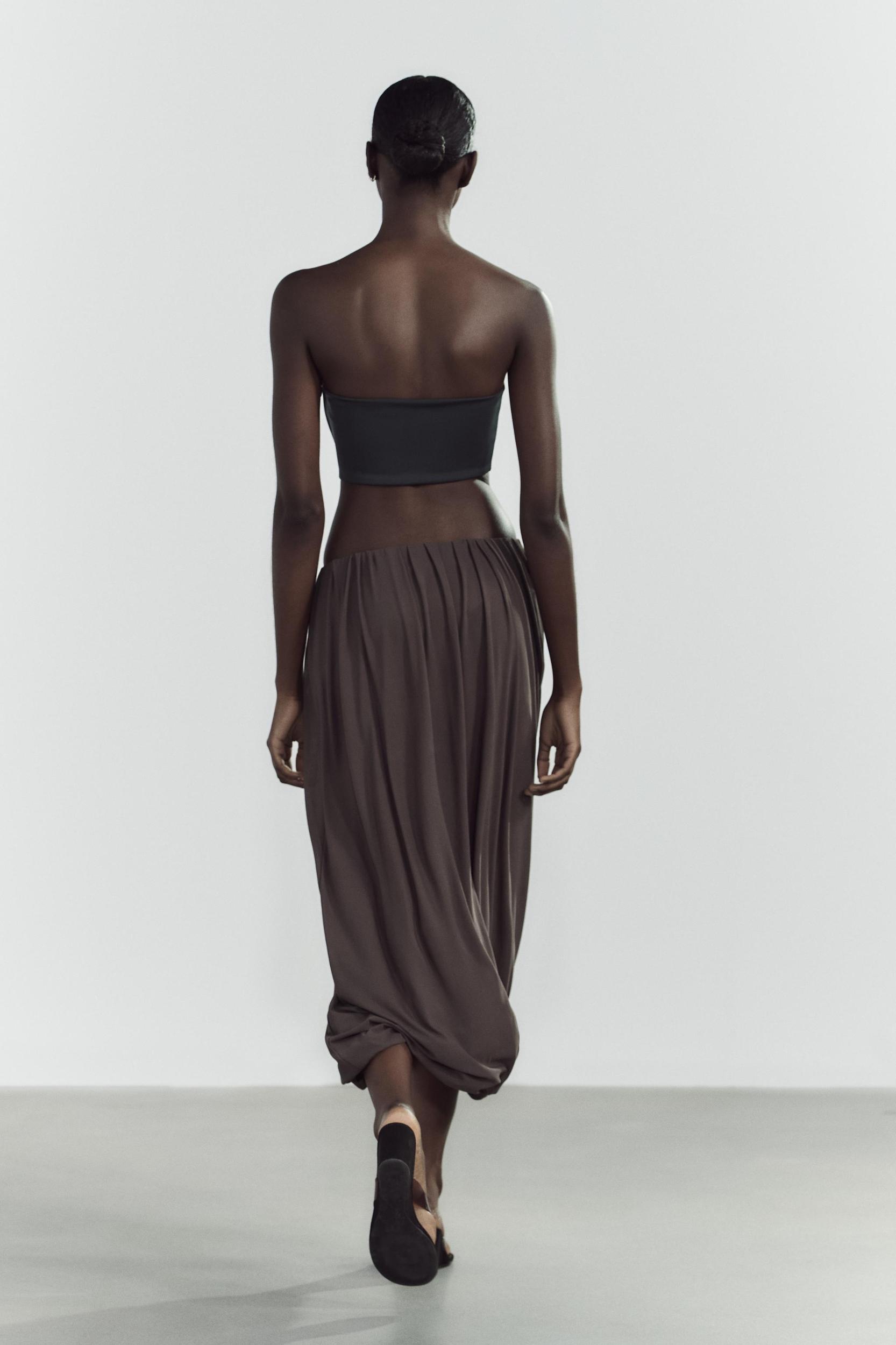 DRAPED BALLOON SKIRT Product Image