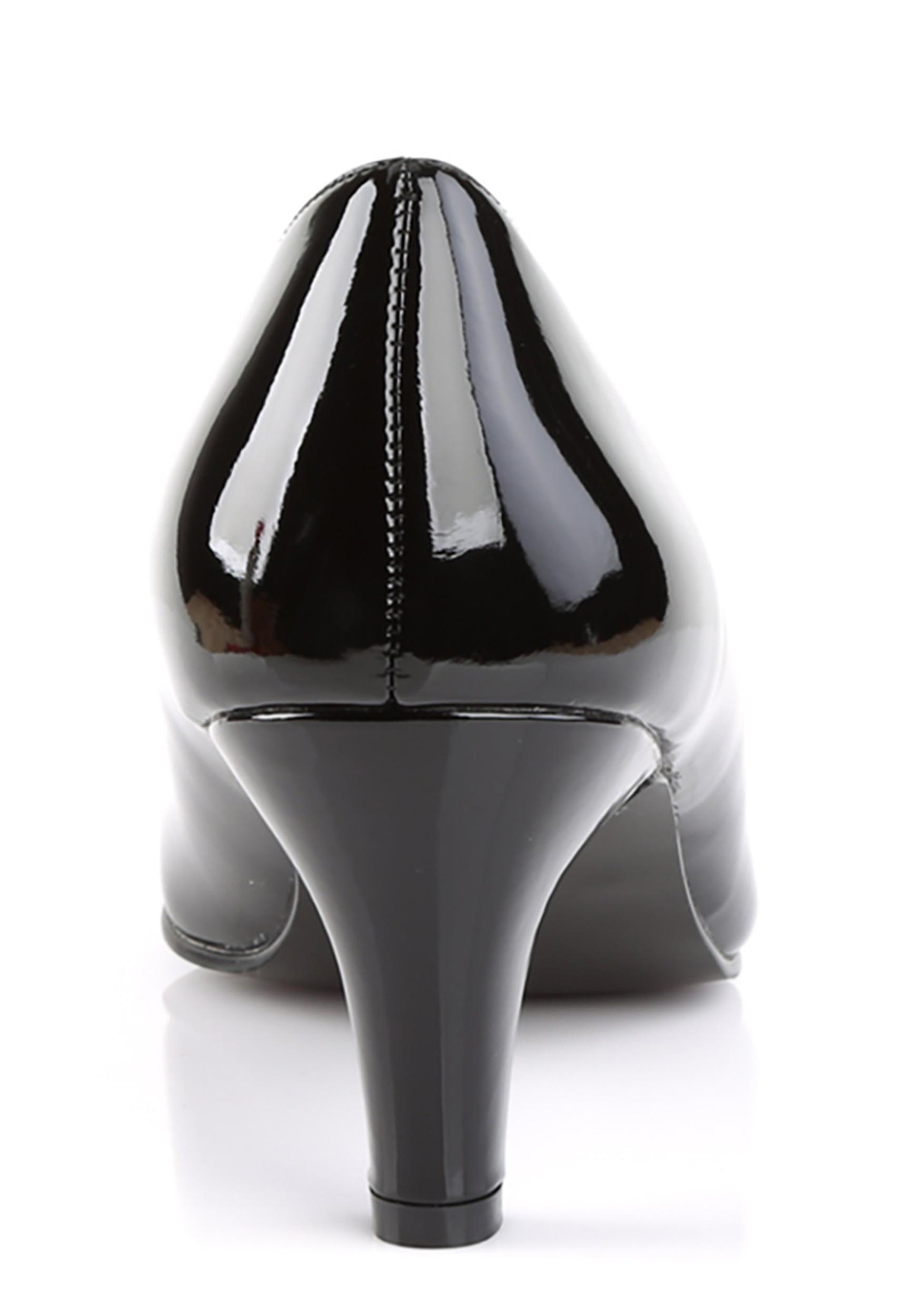 Pleaser Divine-420 Classic Pump Heels - Black Product Image