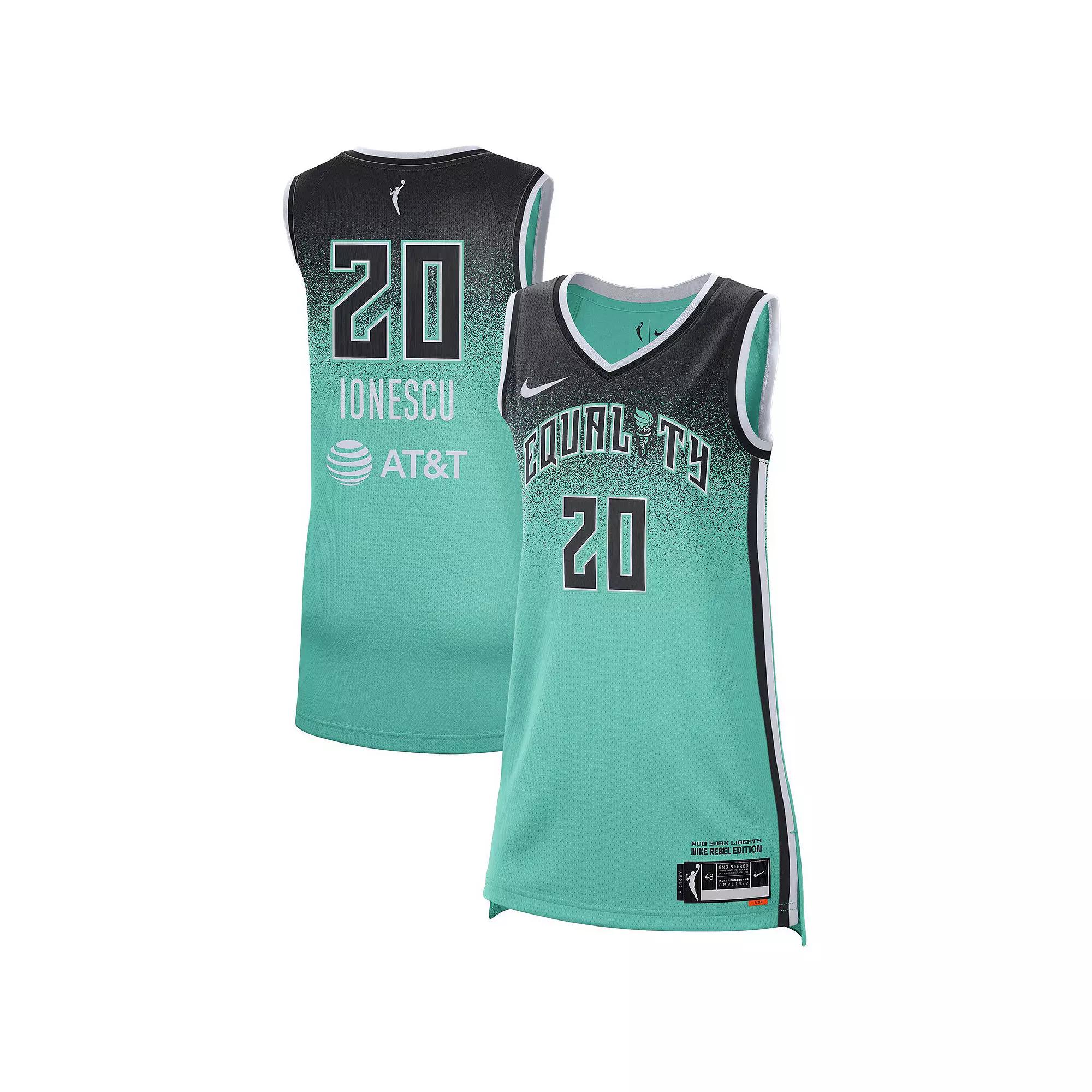 Women's Nike Sabrina Ionescu Mint New York Liberty 2023 Rebel Edition Victory Player Jersey,  Product Image