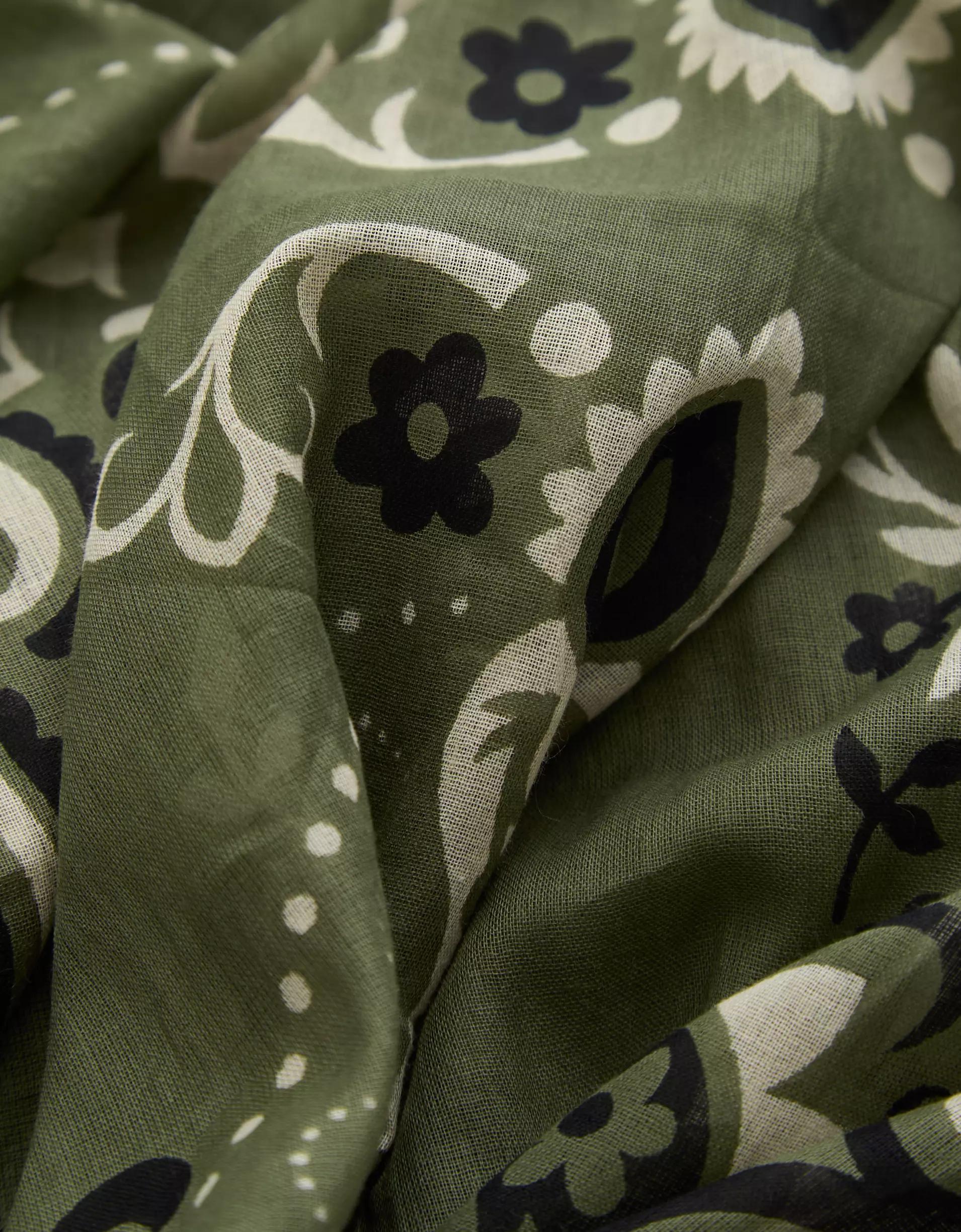 Maison Lecomte Flament Cotton Voile Scarves Product Image