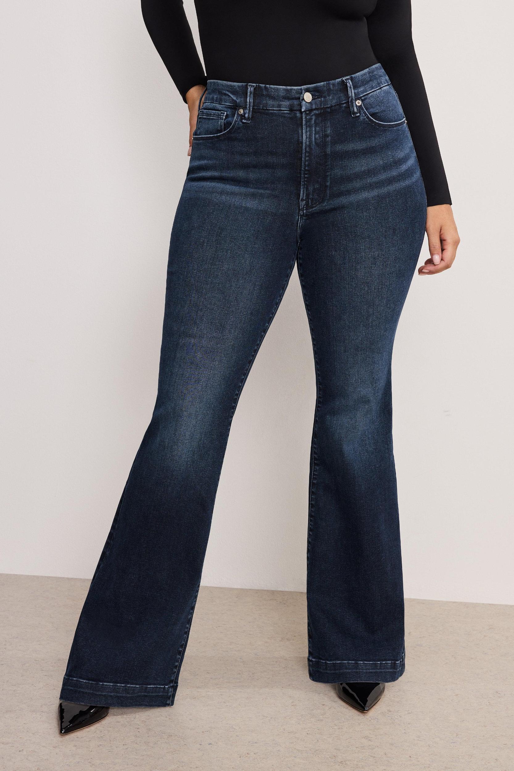 ALWAYS FITS GOOD LEGS FLARE JEANS | INDIGO744 Product Image