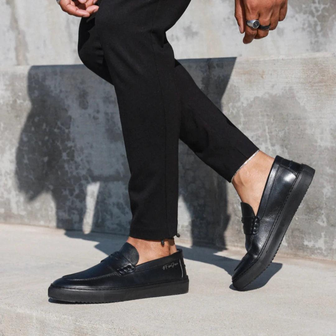 22's Penny Leather Low Top Product Image