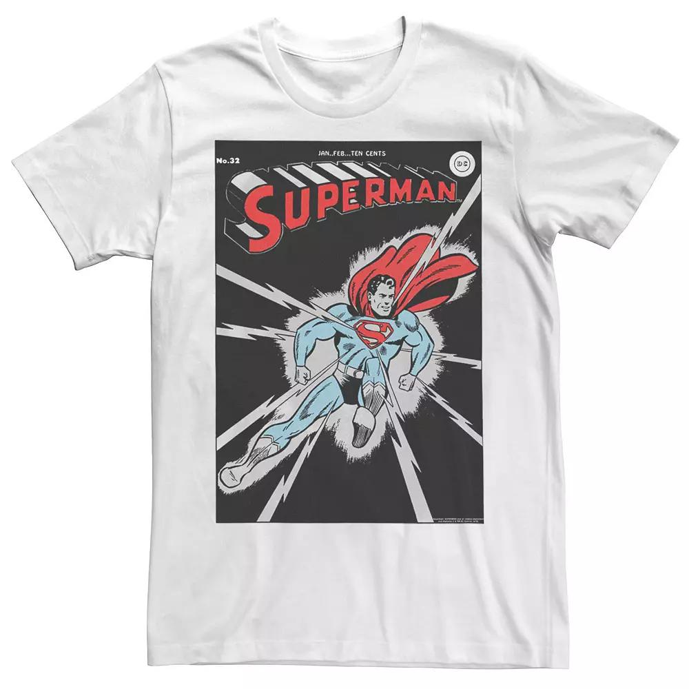 Men's DC Comics Superman No. 32 Comic Cover Poster Graphic Tee,  Product Image