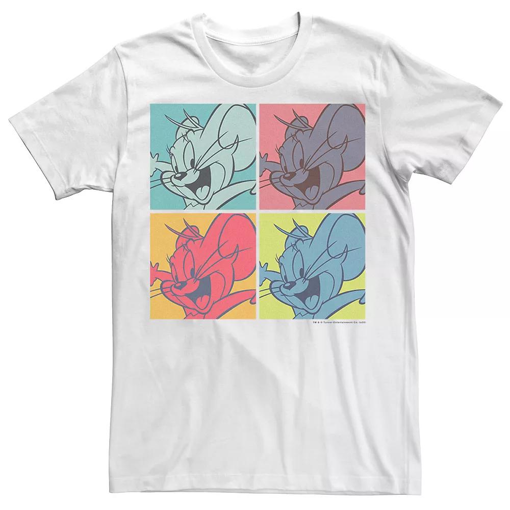 Mens Tom And Jerry Pop Art Box Up Tee, Men's,  Product Image