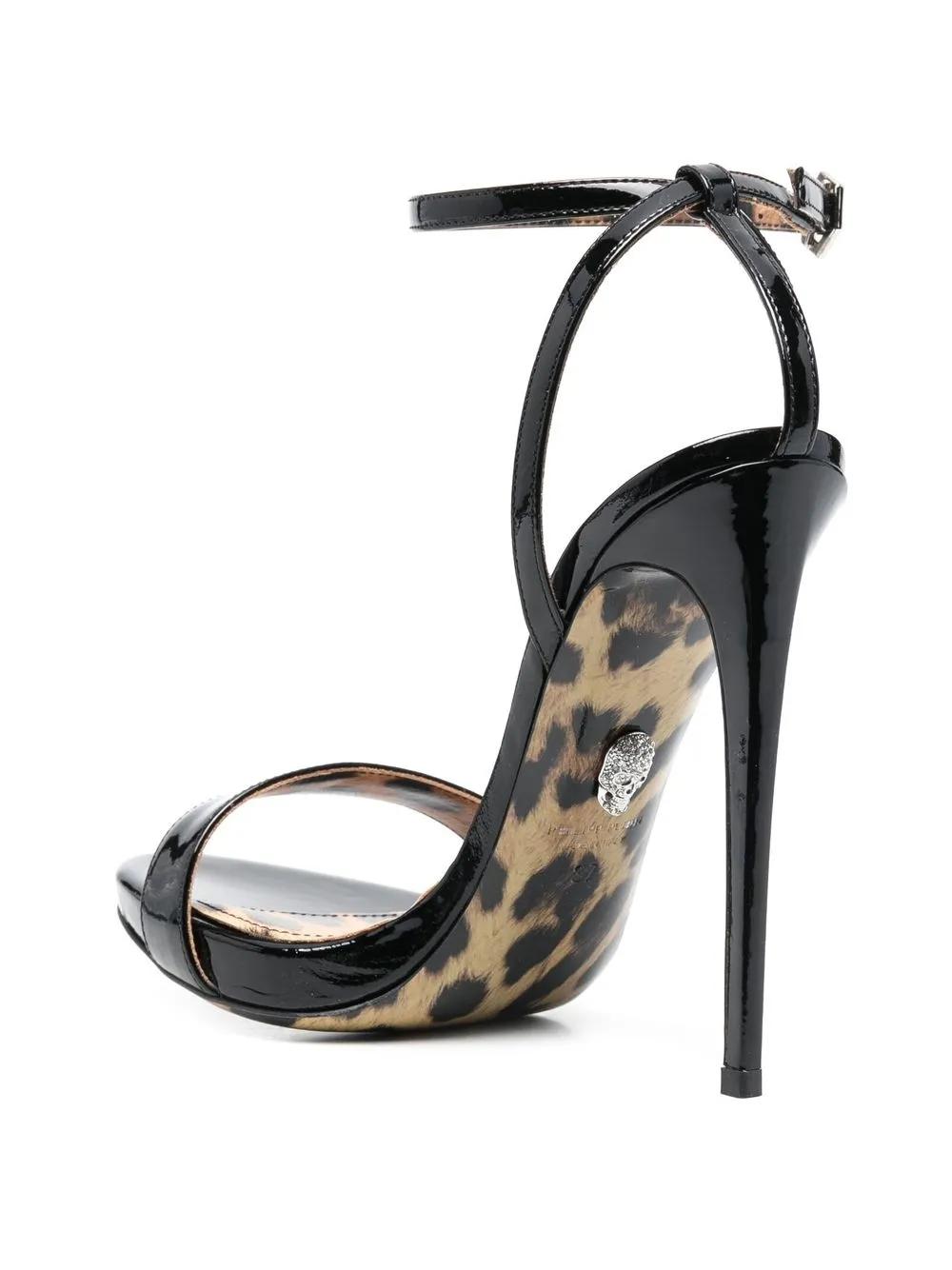 patent leather 130mm sandals Product Image