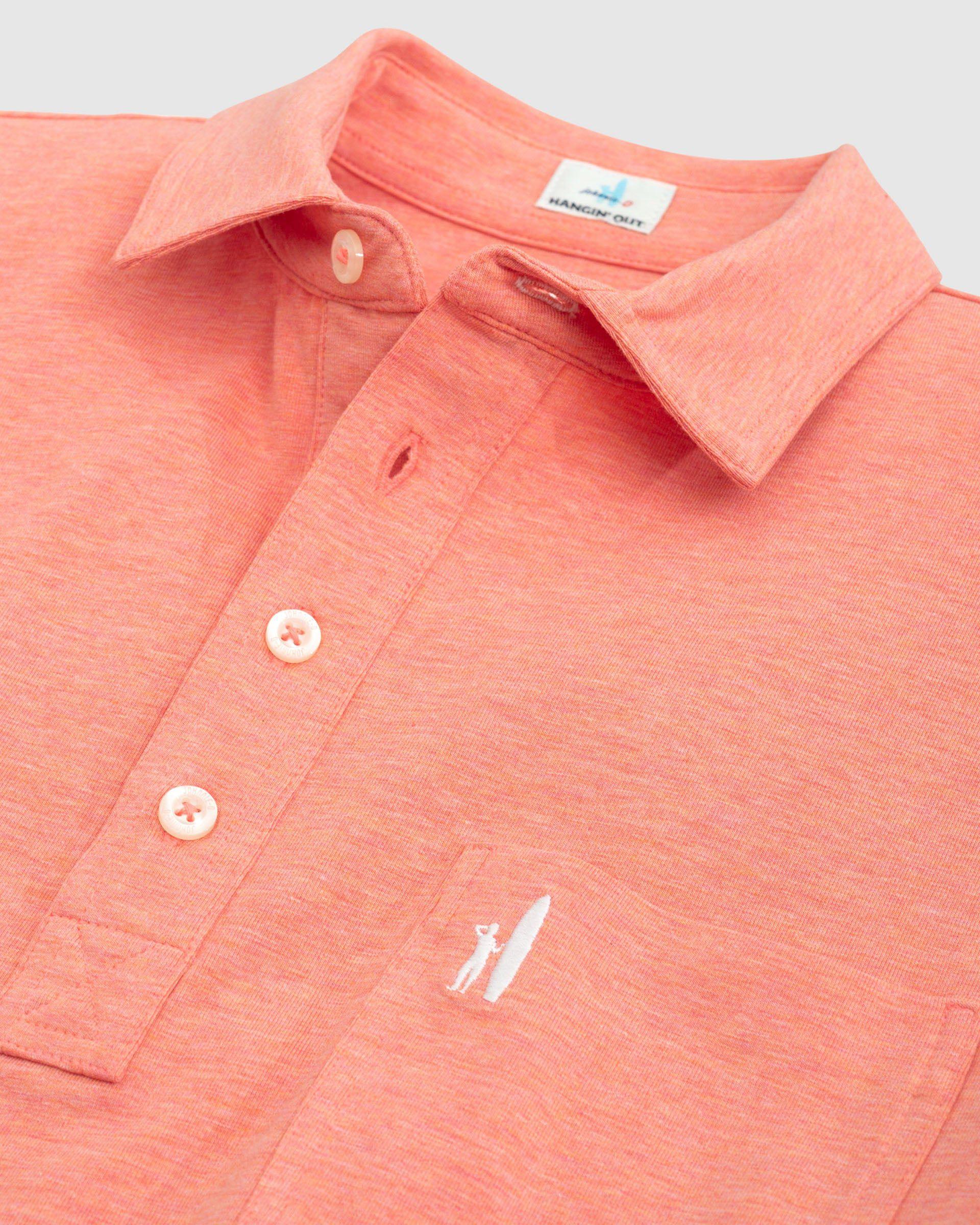 GS- TEST -  Heathered Original Polo Product Image