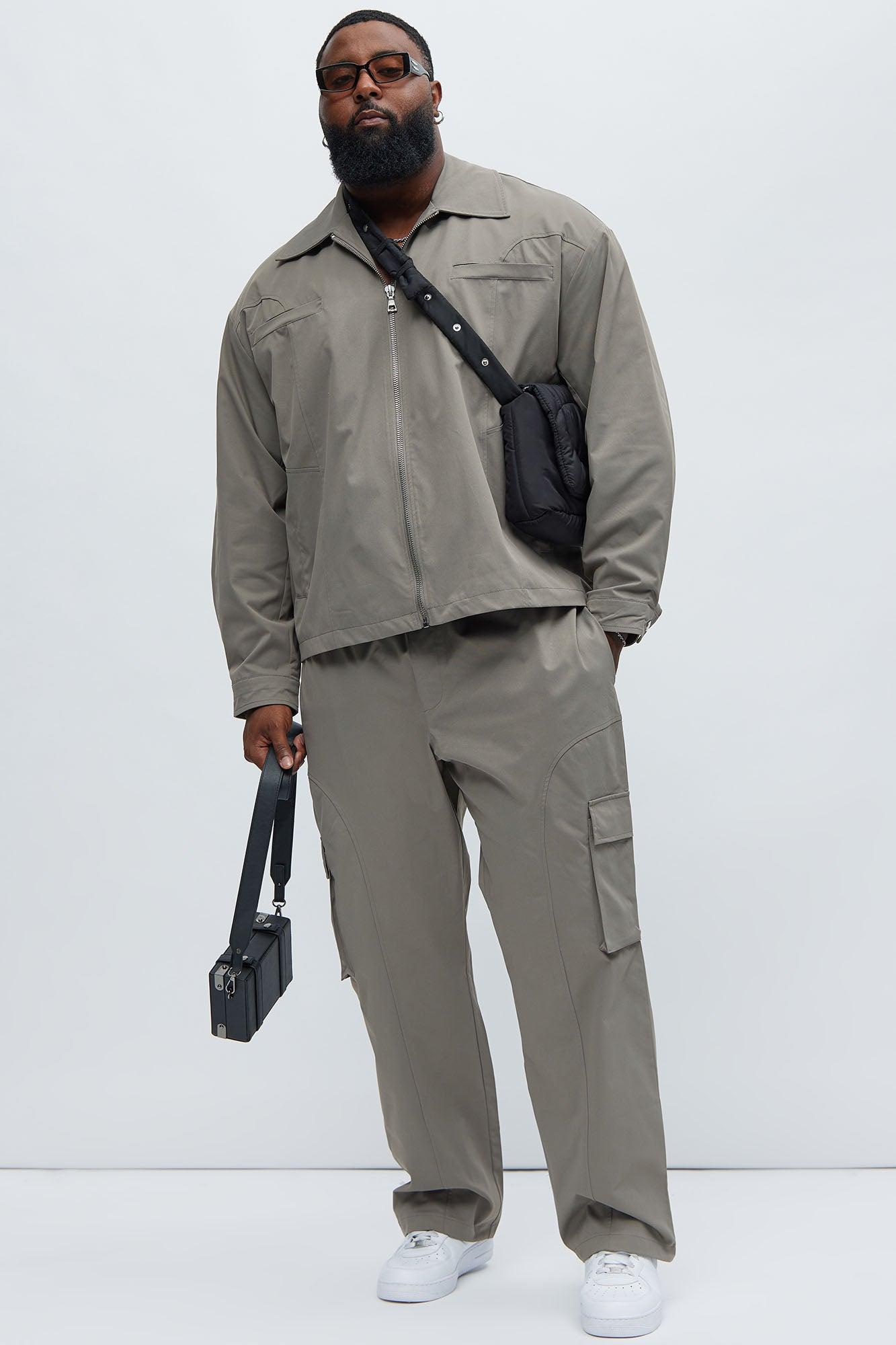 Bam Straight Pants - Grey Male Product Image