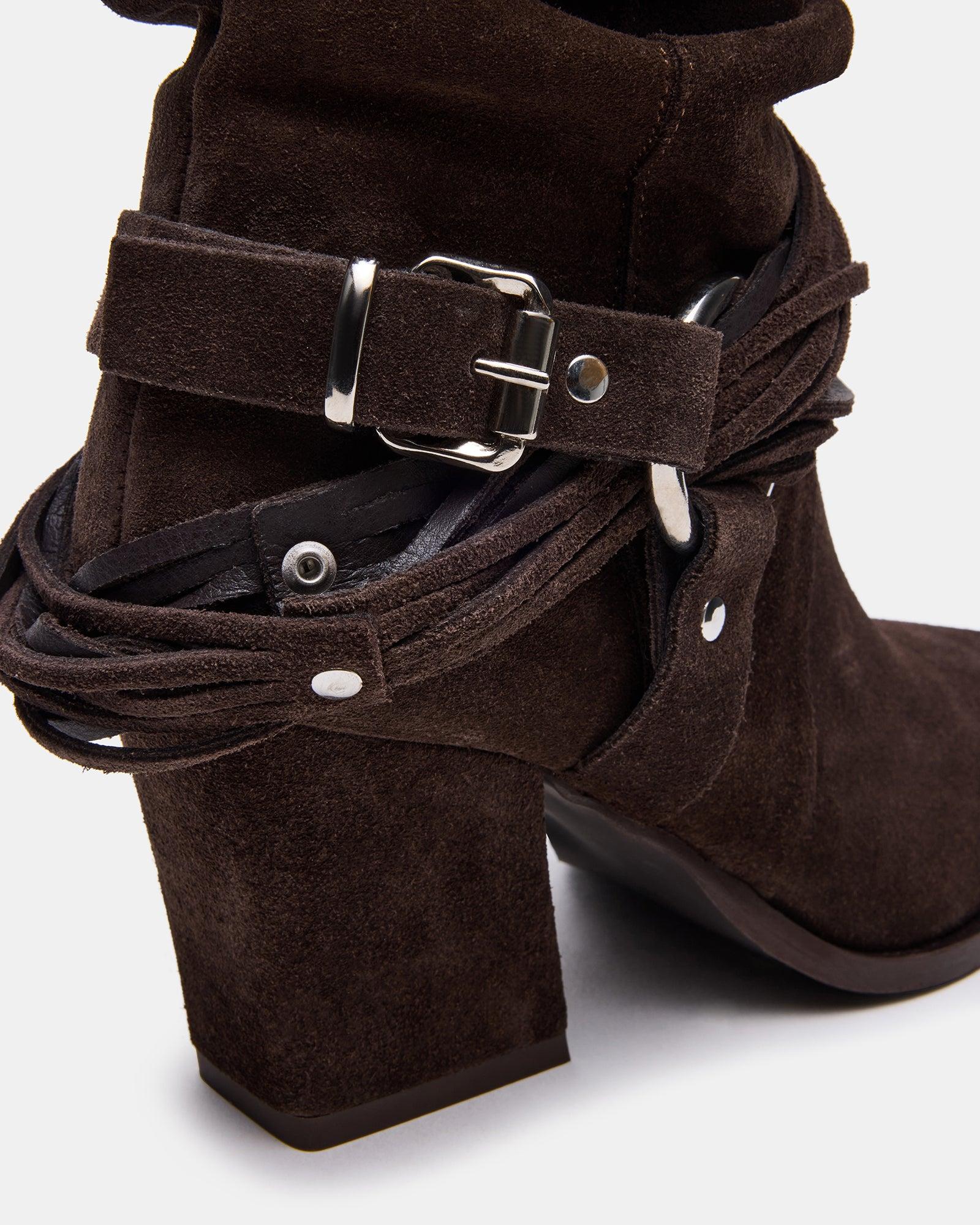 LAUPER DARK TAUPE SUEDE Female Product Image